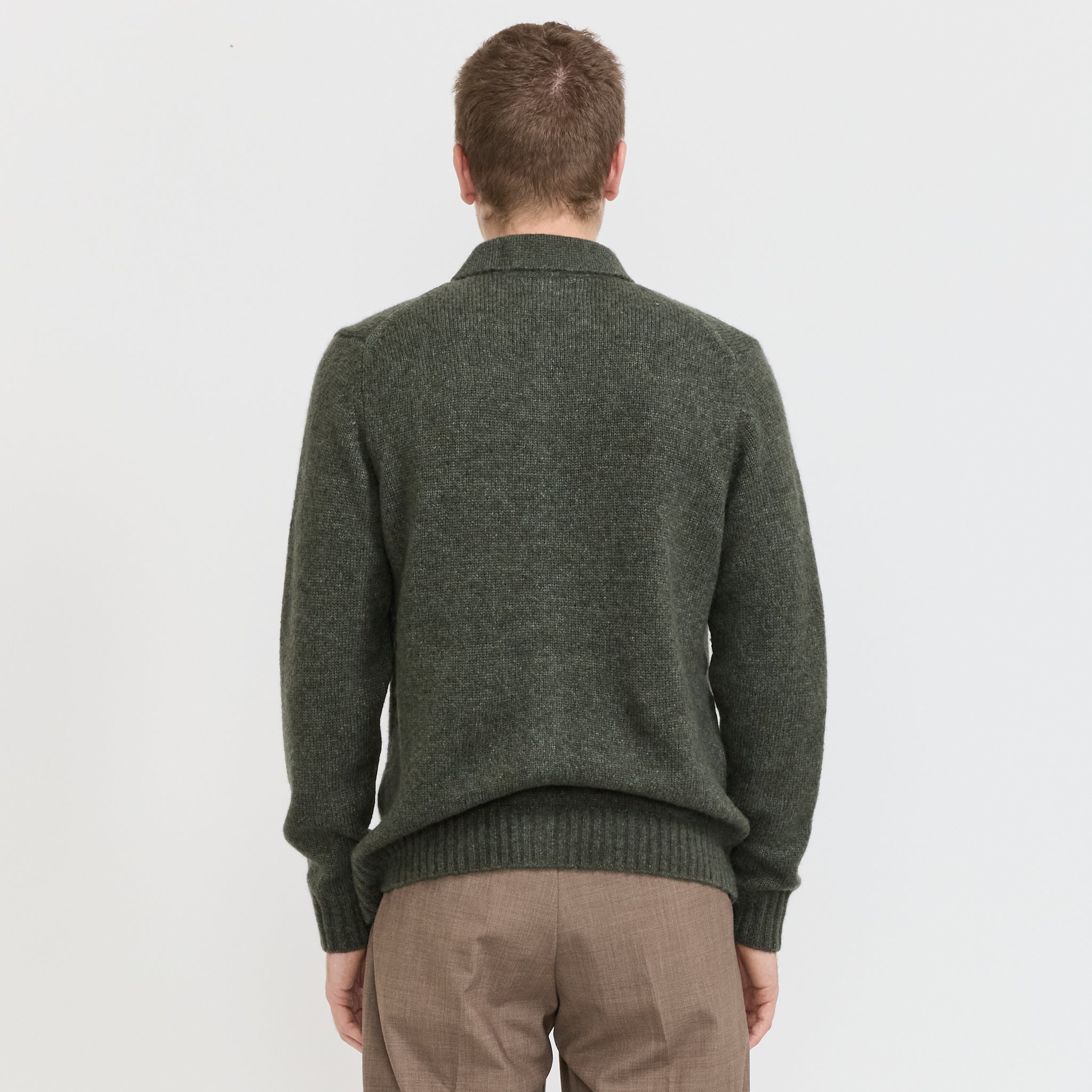 Lee Merino Blend Cardigan Capers