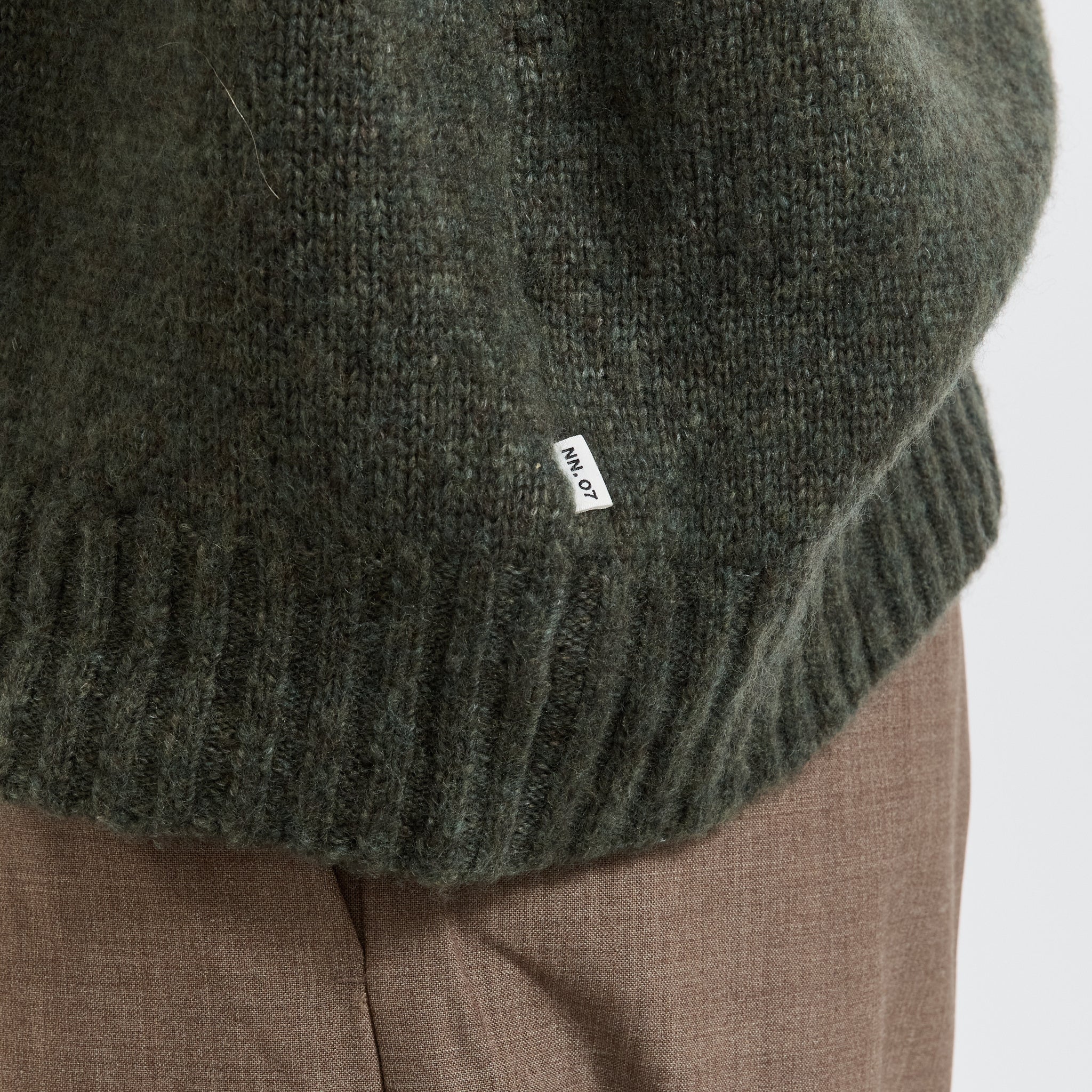 Lee Merino Blend Cardigan Capers