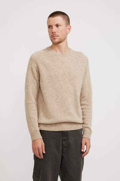NN07 | Nathan 6212 Wool Sweater Khaki Beige | Maplestore