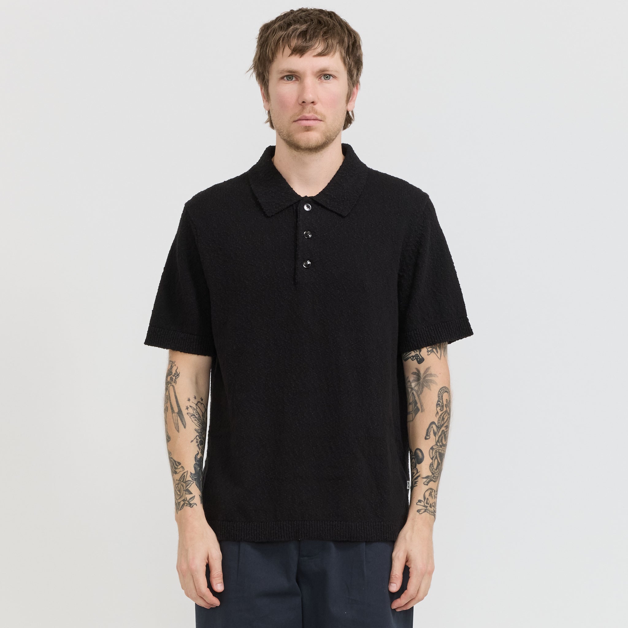 Randy SS Polo 6690 Black
