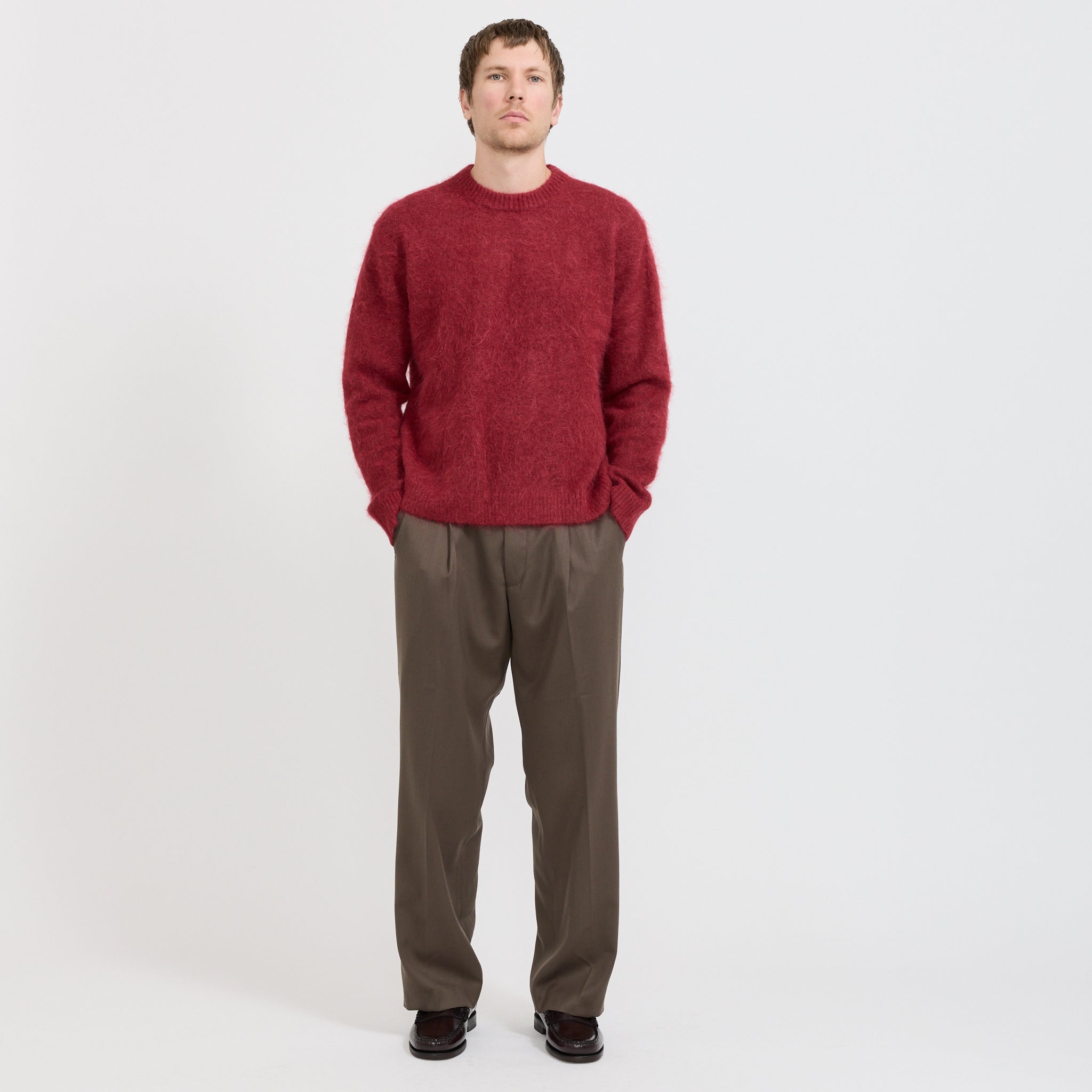 Russell Crew Cranberry