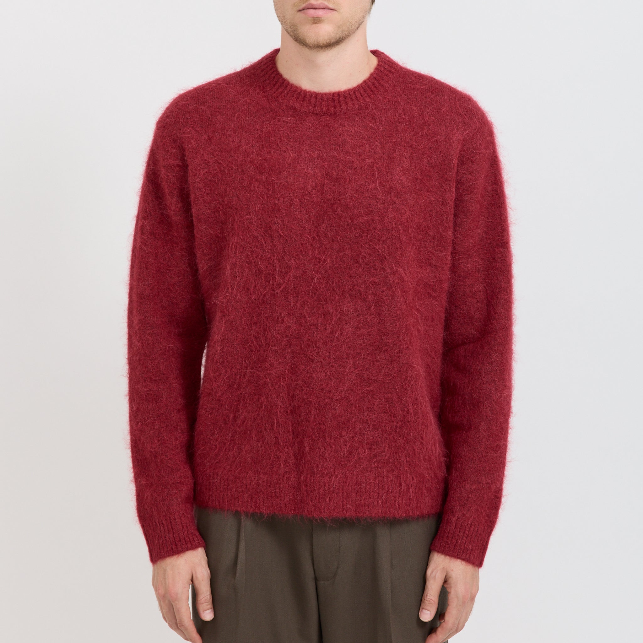 NN07 | Russell Crew Cranberry | Maplestore