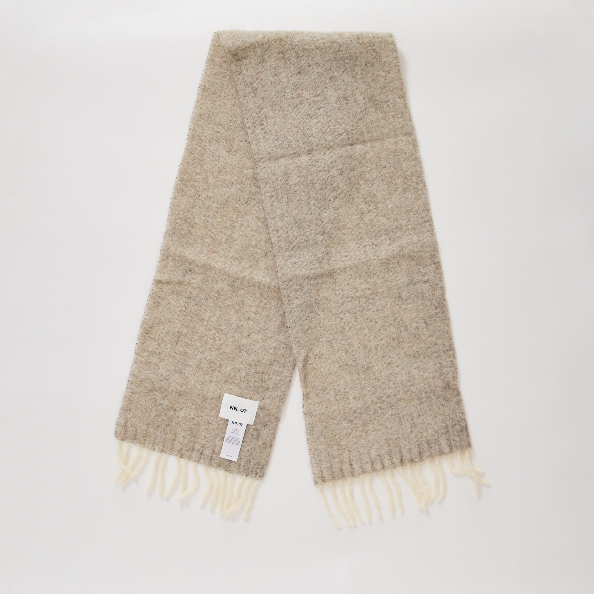 Scarf Two Ecru Multi