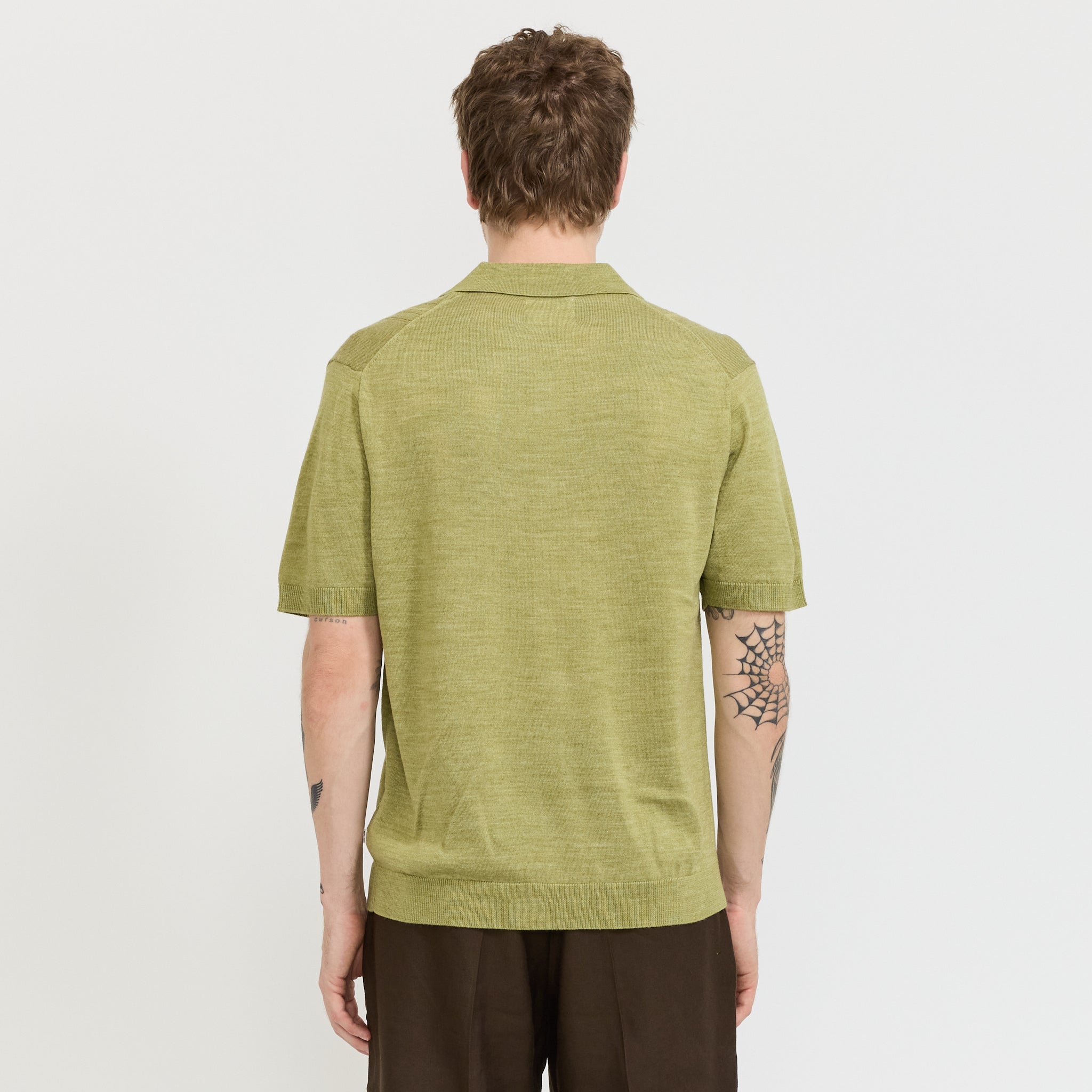 Thor SS Cardigan Evergreen