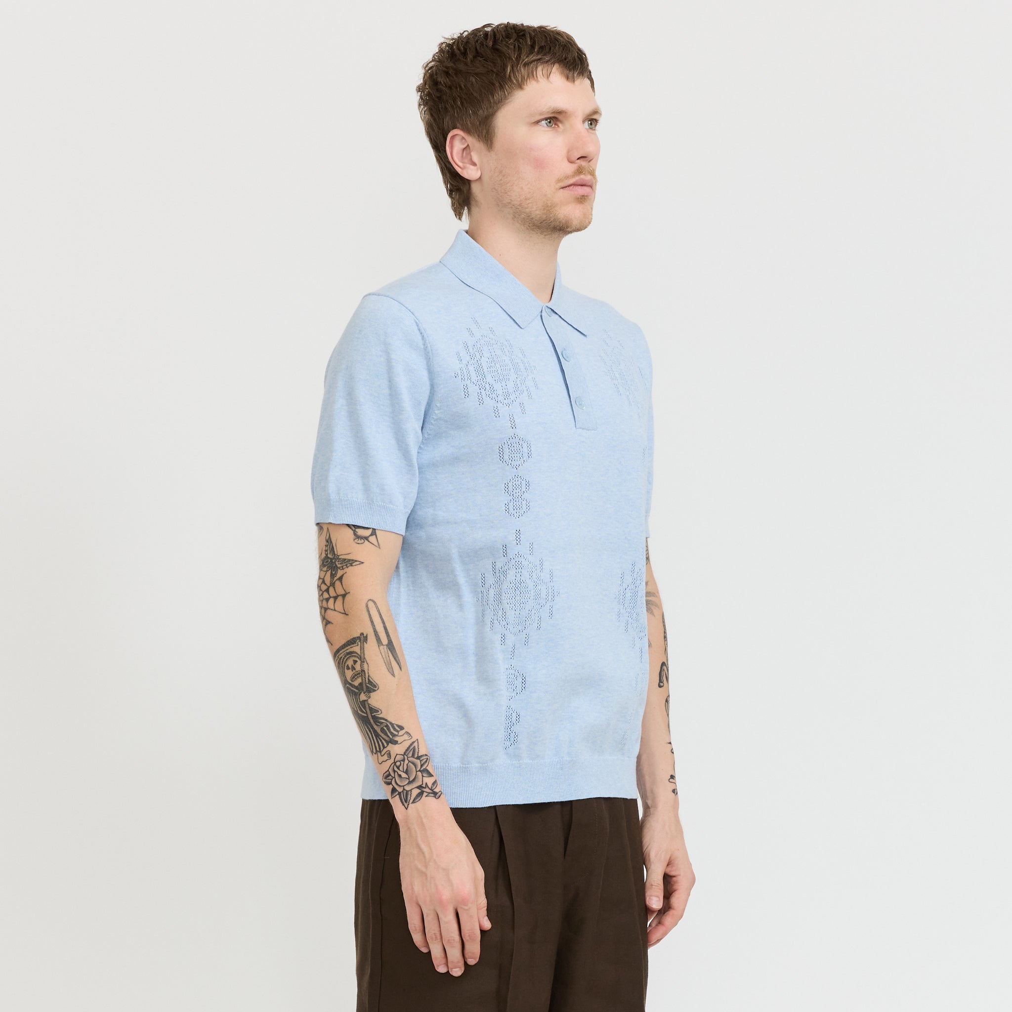 Thor SS Polo Cerulean