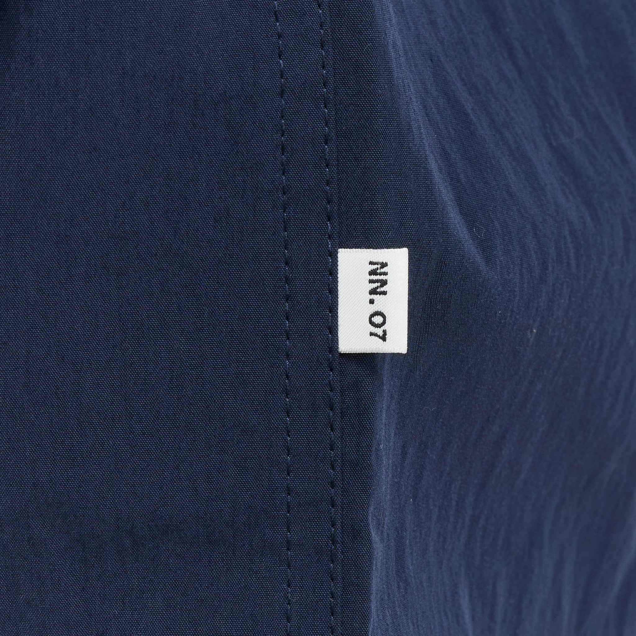 Virgil Zip Shirt Navy Blue