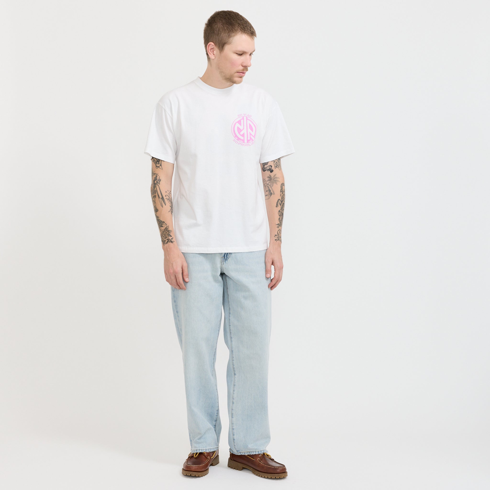 No Problemo | No War SS Tee White | Maplestore