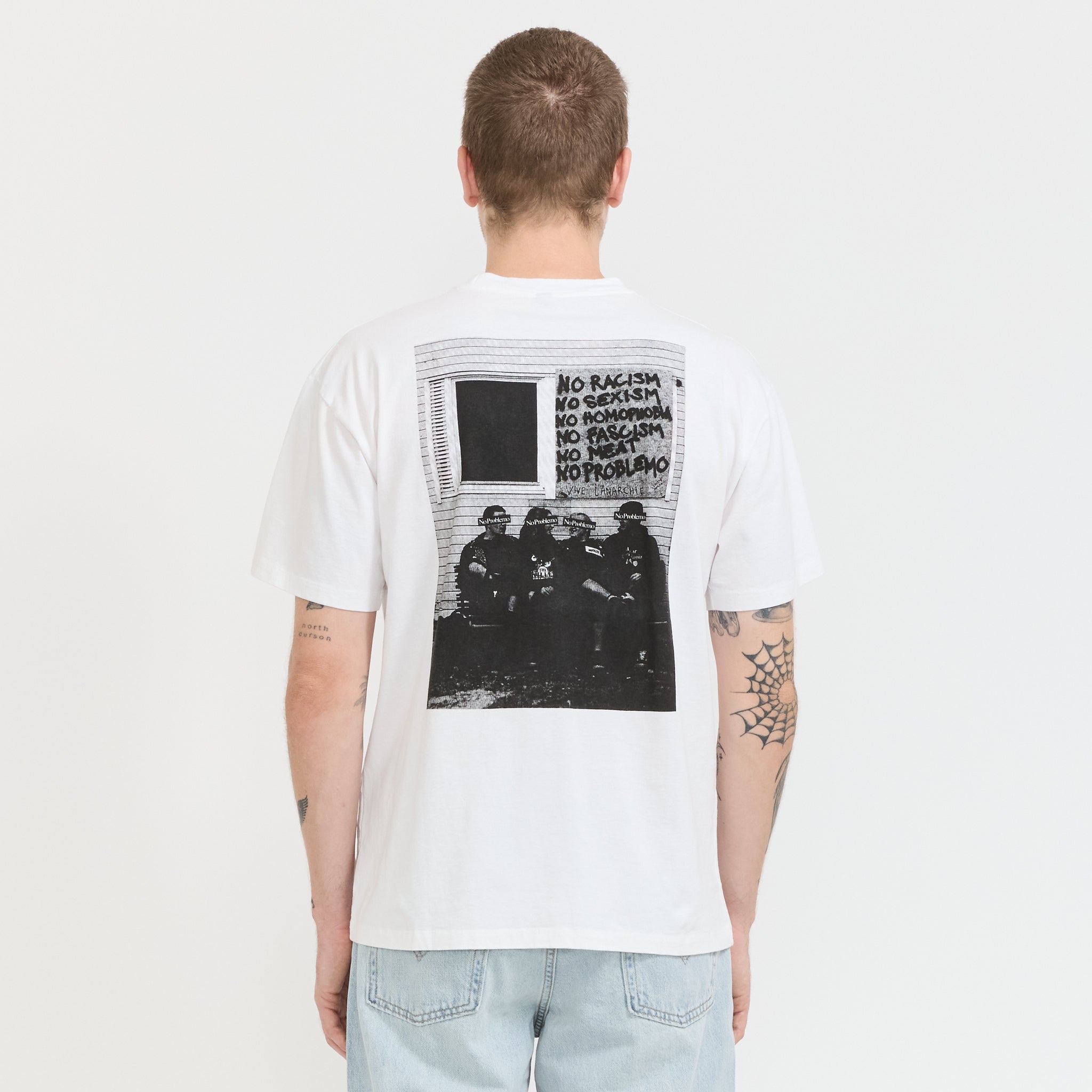 No Problemo | No War SS Tee White | Maplestore