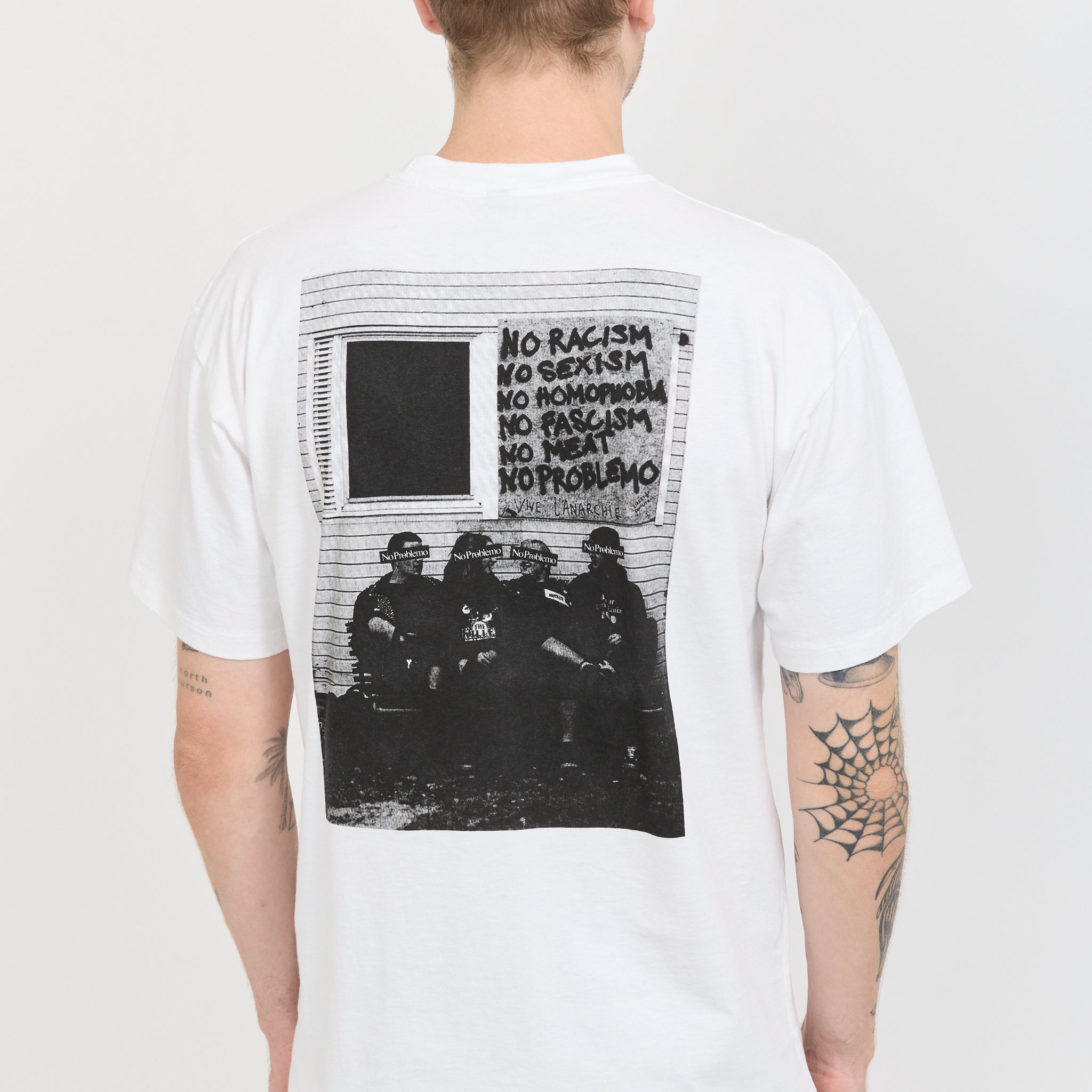 No Problemo | No War SS Tee White | Maplestore
