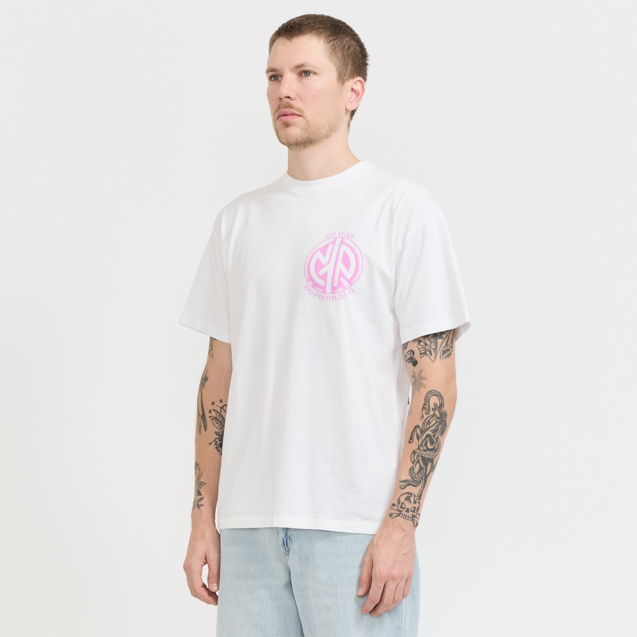 No Problemo | No War SS Tee White | Maplestore