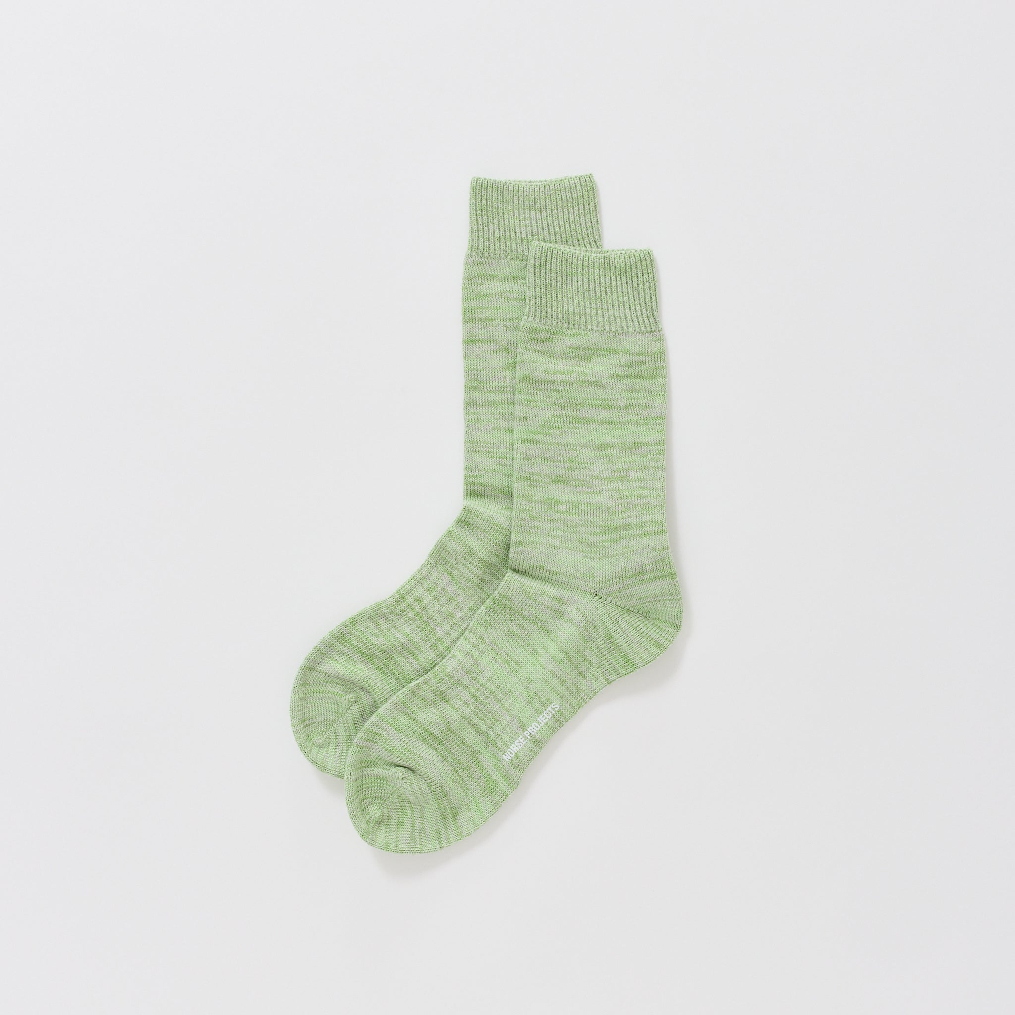 Norse Projects | Bykle Heavy Cotton Twist Sock Basil | Maplestore