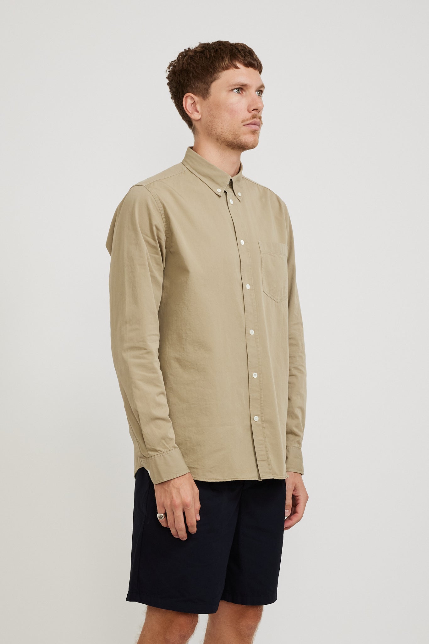 Norse Projects | Anton Light Twill Shirt Clay | Maplestore