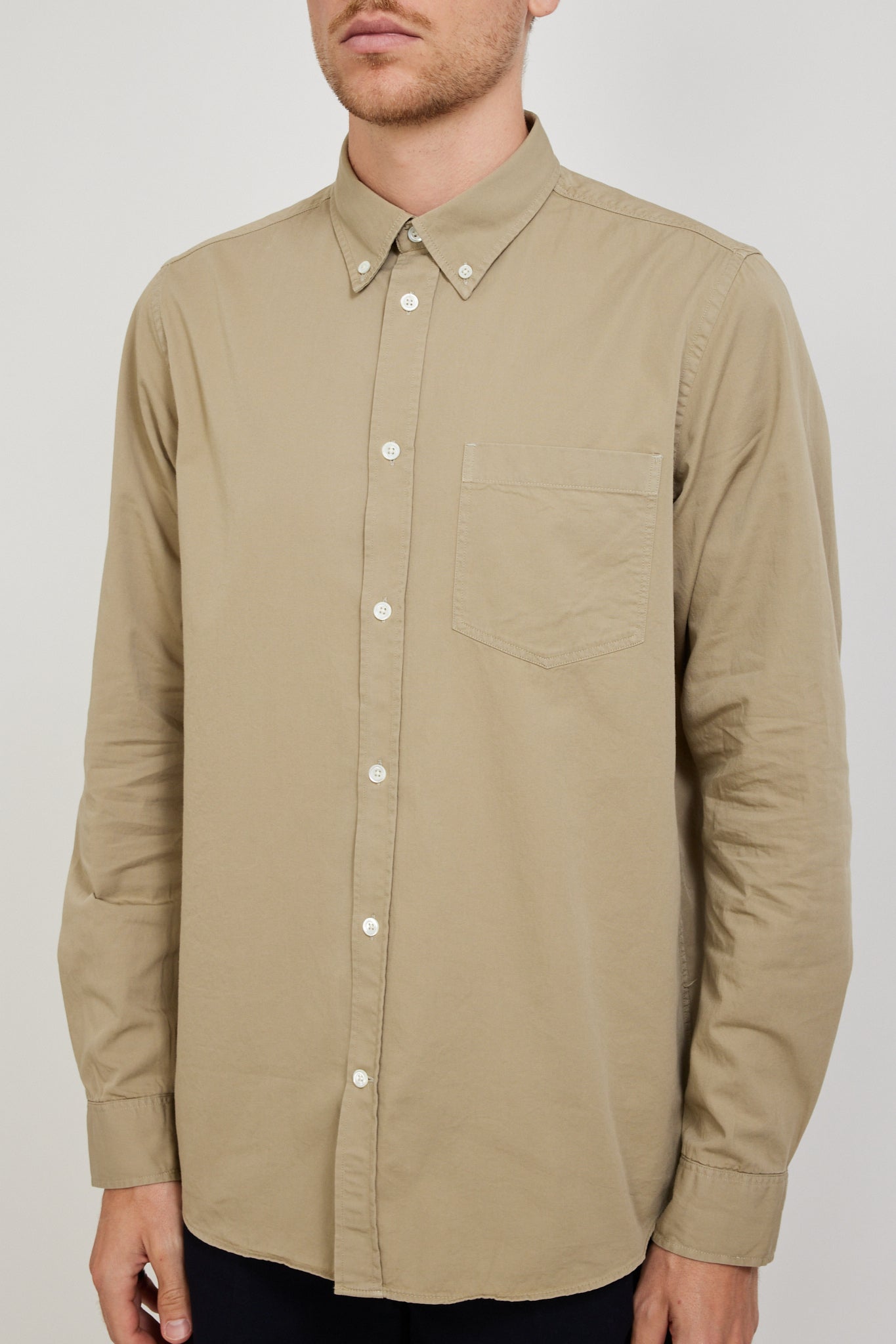 Norse Projects | Anton Light Twill Shirt Clay | Maplestore