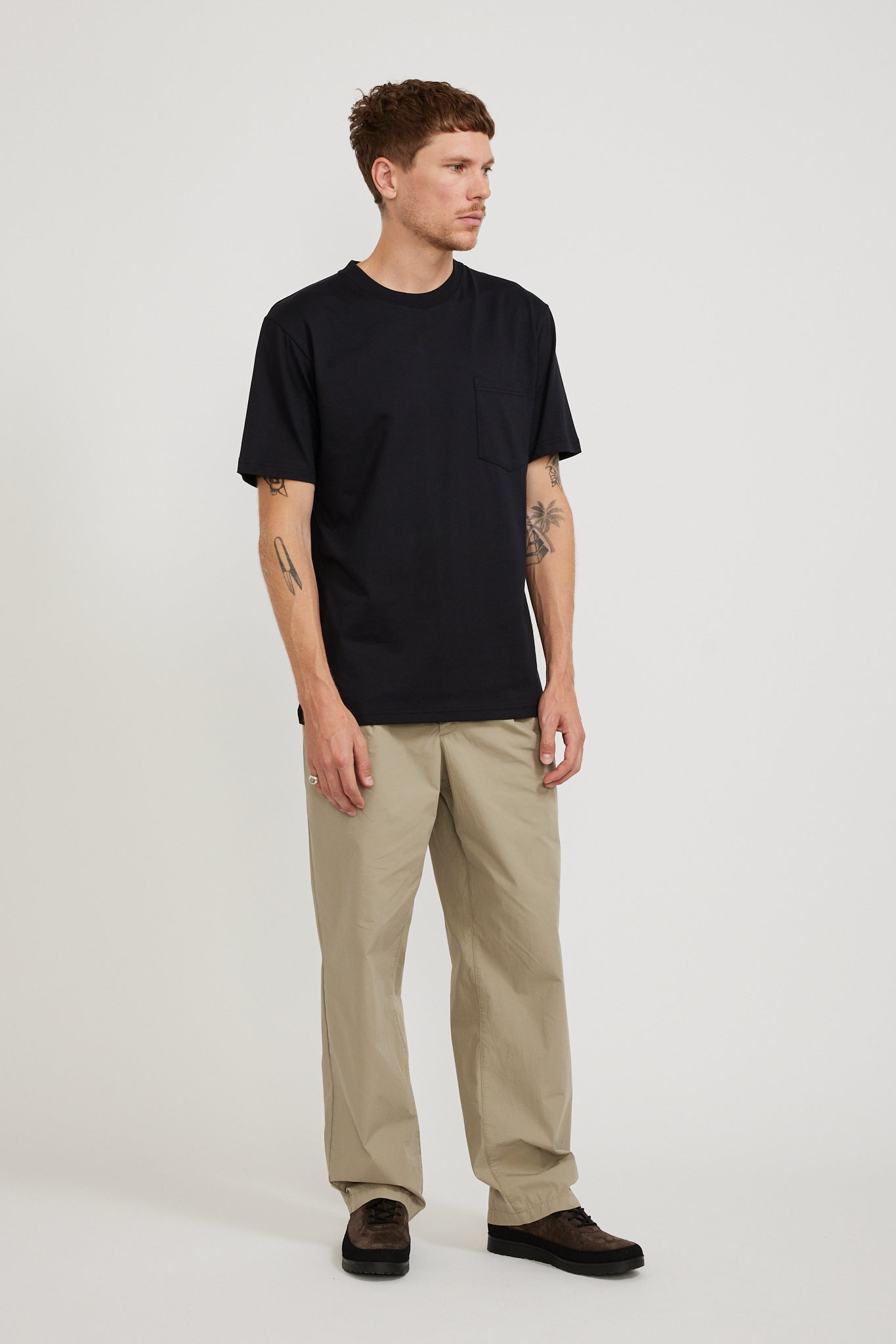 Norse Projects | Benn Relaxed Typewriter Pleated Trouser Clay | Maplestore