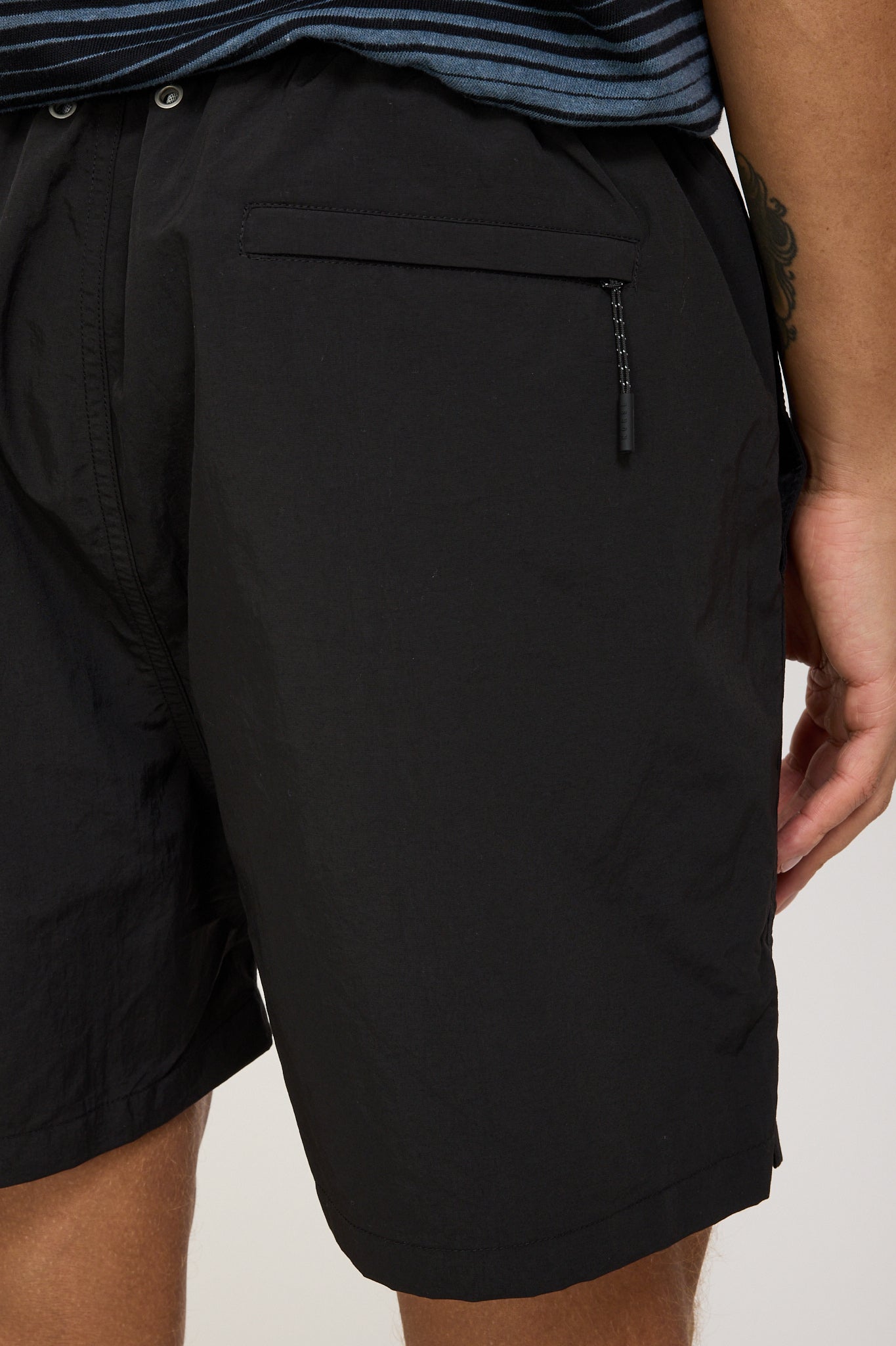 Norse Projects | Hauge Recycled Nylon Swimmers Black | Maplestore