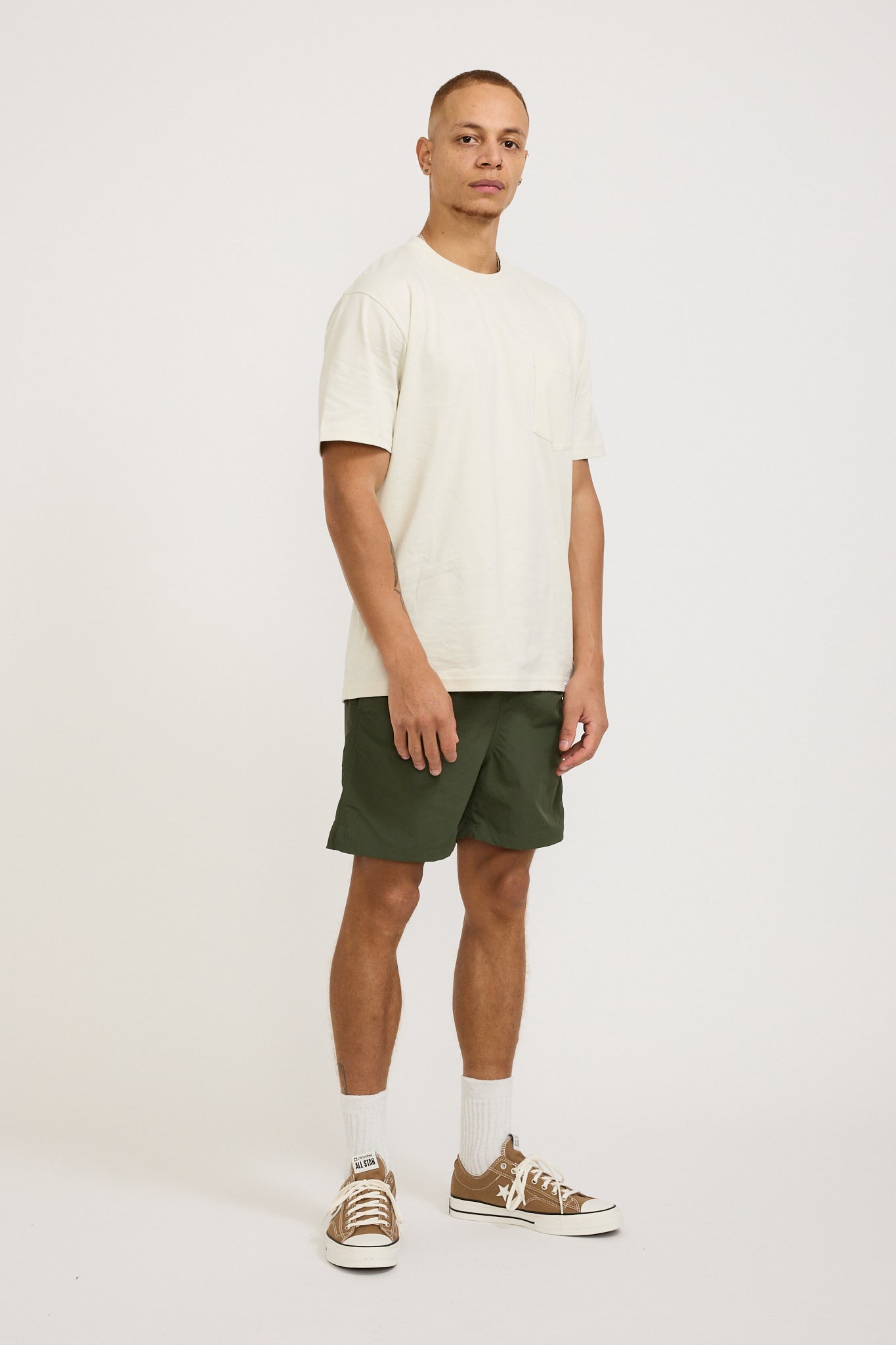 Norse Projects | Hauge Recycled Nylon Swimmers Spruce Green | Maplestore