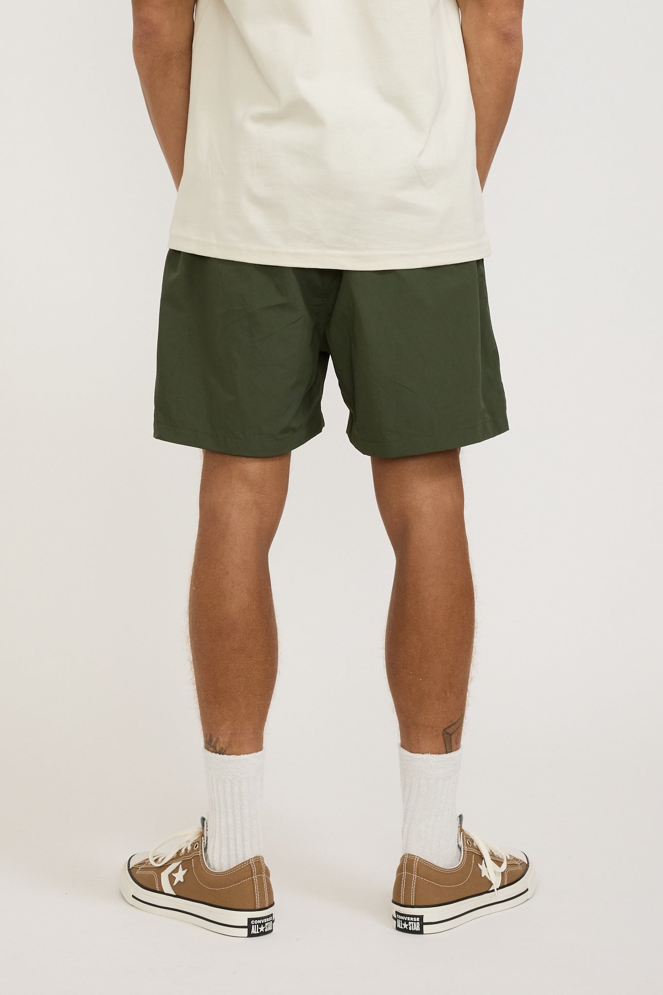 Norse Projects | Hauge Recycled Nylon Swimmers Spruce Green | Maplestore