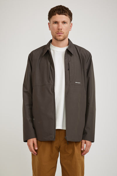 Norse Projects | Jens Gore-Tex Infinium Insulated Shirt Heathland Brown | Maplestore