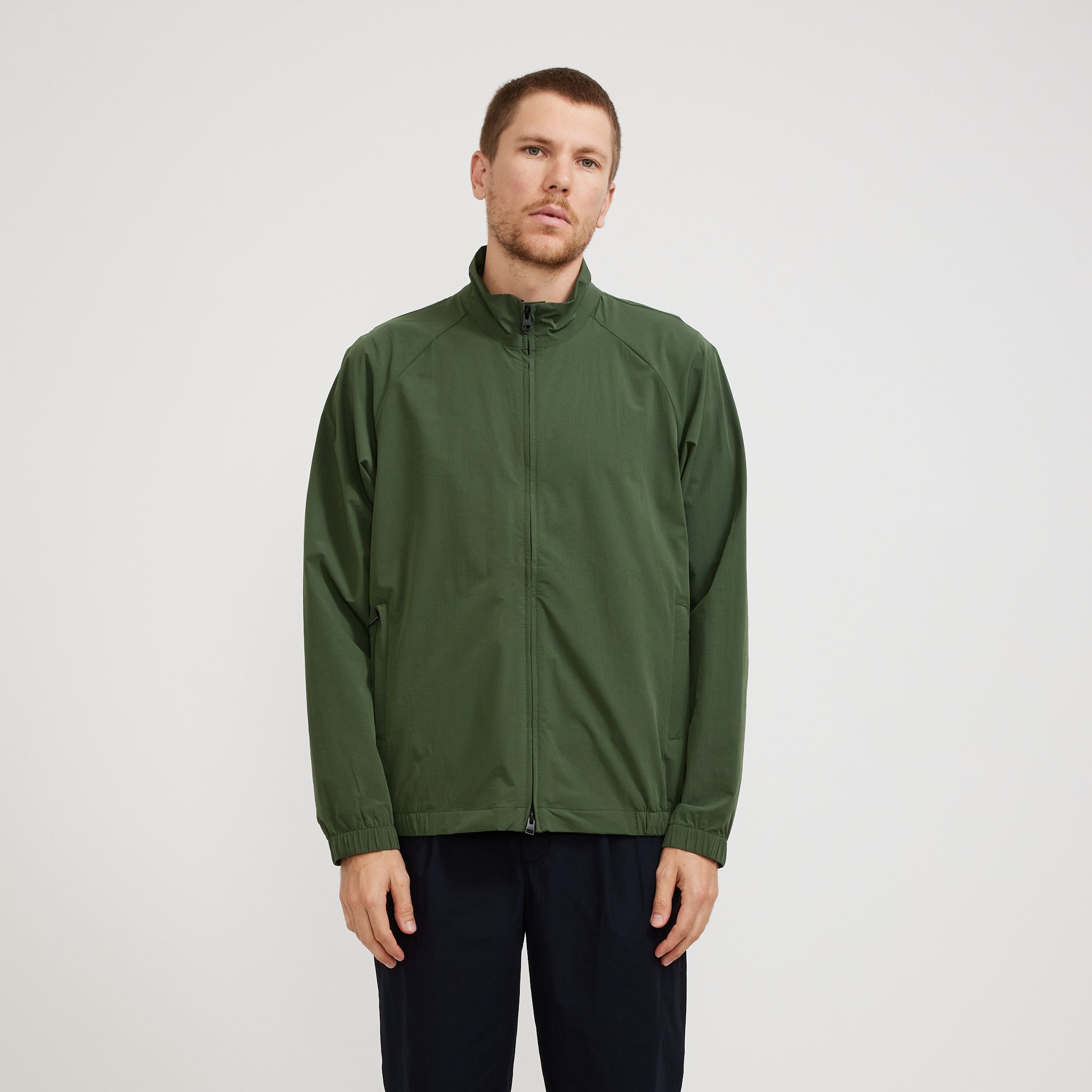 Norse Projects | Korso Travel Light Harrington Jacket Spruce Green | Maplestore