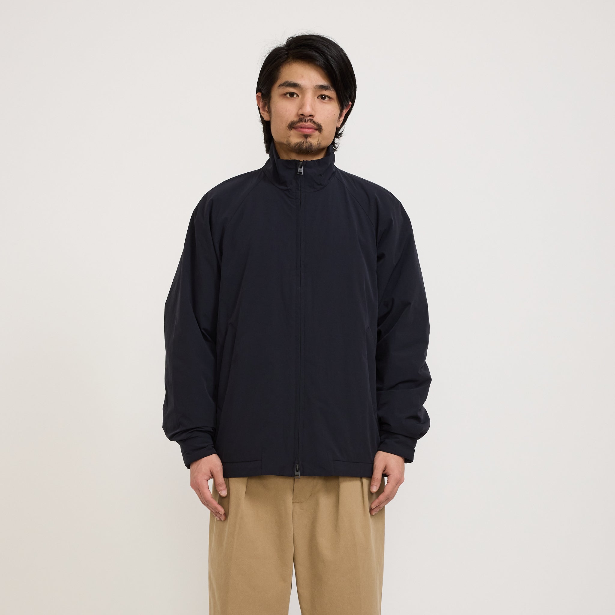 Korso Travel Light Insulated Harrington Jacket Dark Navy