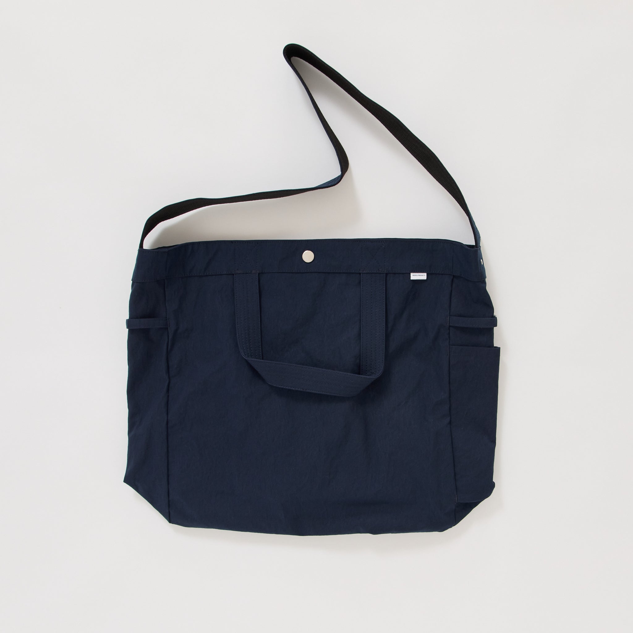 Norse Projects | Pligt Japanese Compact Nylon Tote Dark Navy | Maplestore