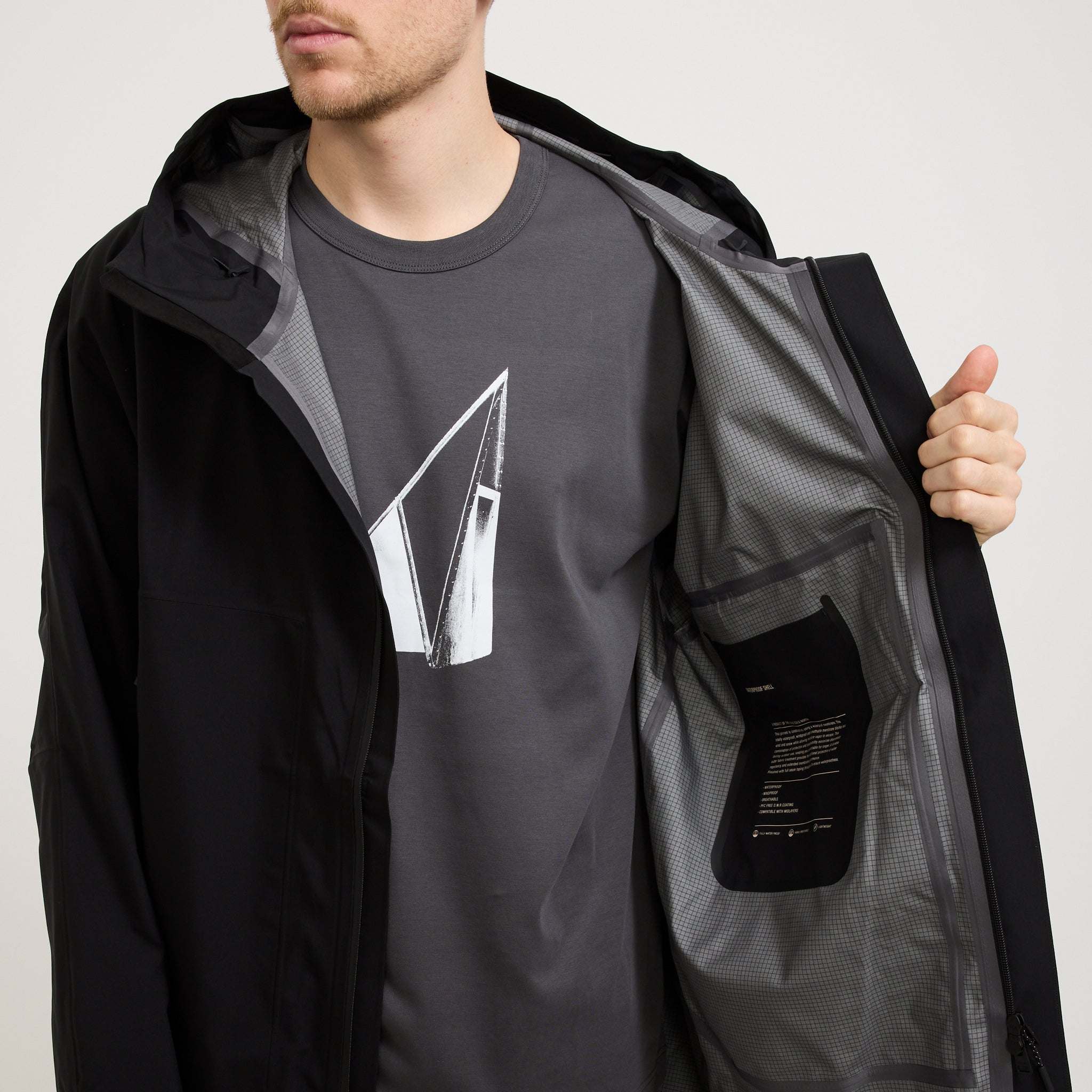 Norse Projects | 3L Waterproof M-51 Parka Black | Maplestore