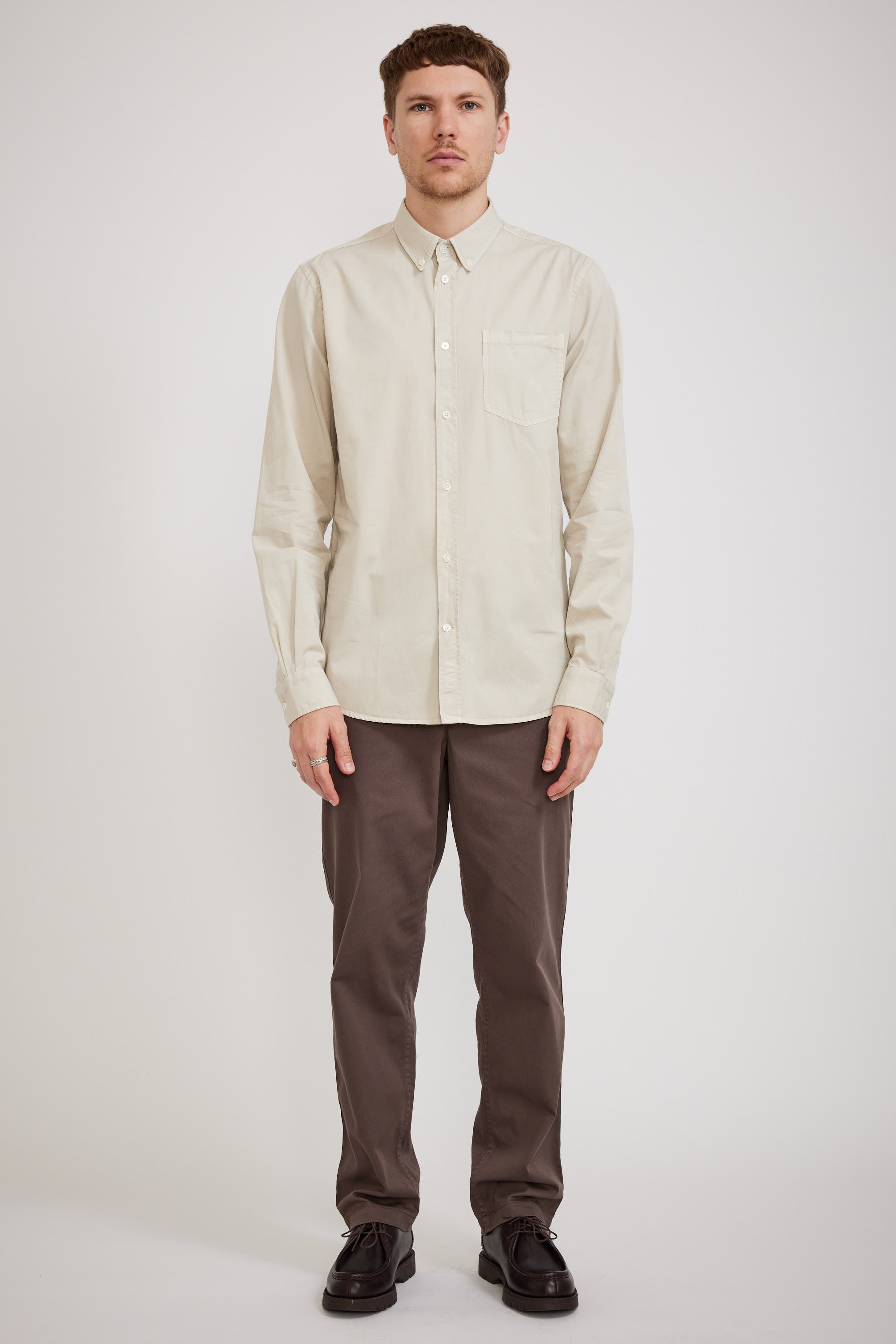 Norse Projects | Anton Light Twill Shirt Oatmeal | Maplestore