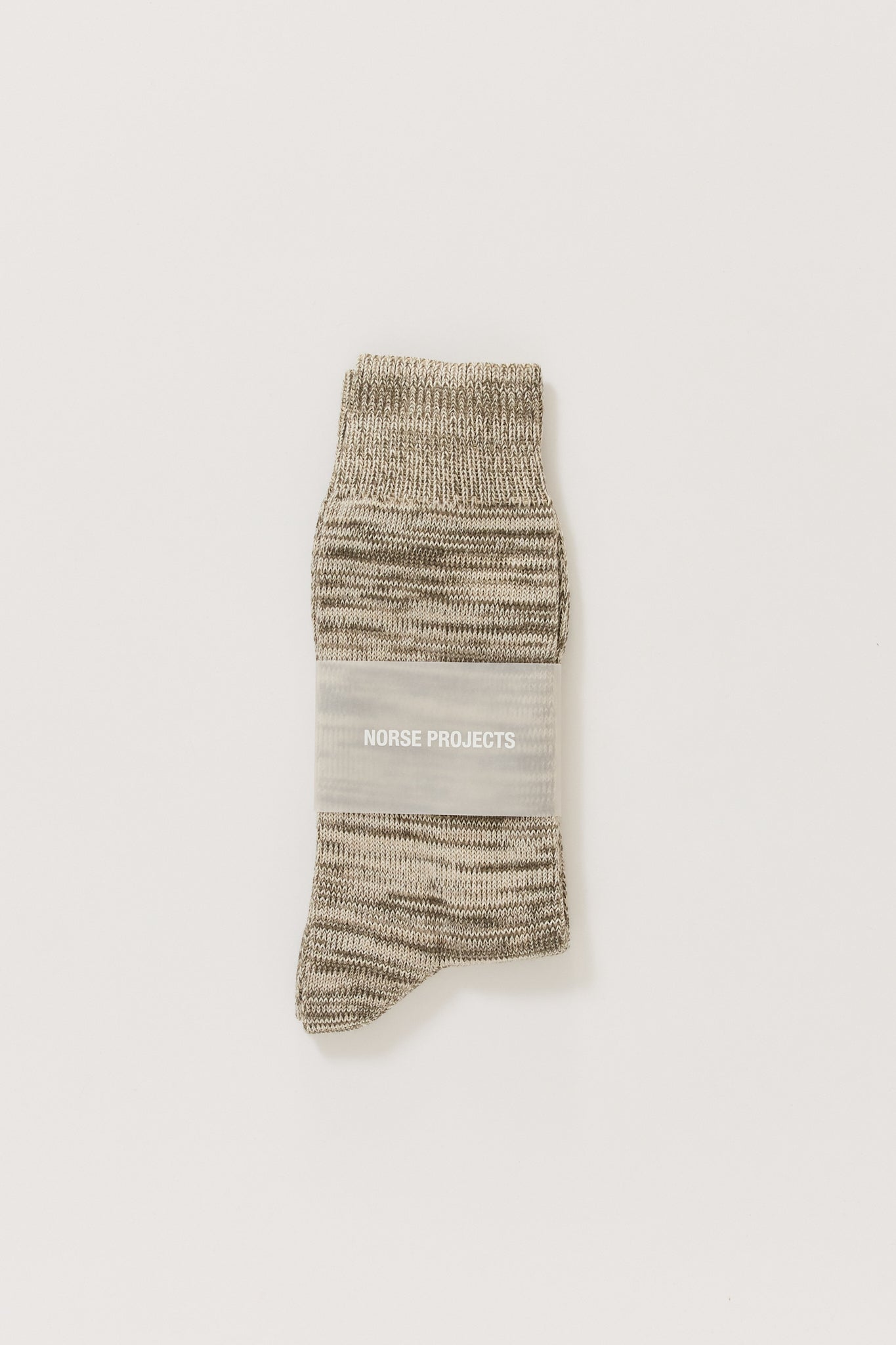 Bjarki Cotton Twist Sock Sediment Green