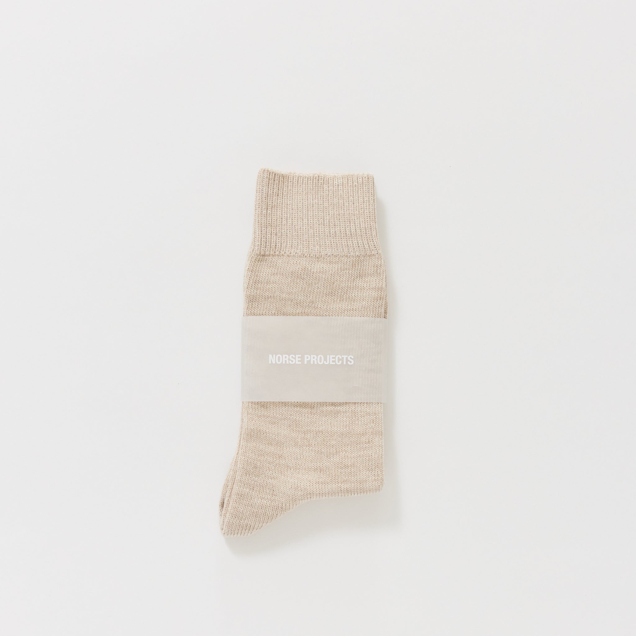 Norse Projects | Bjarki Heavy Cotton Twist Sock Oatmeal | Maplestore