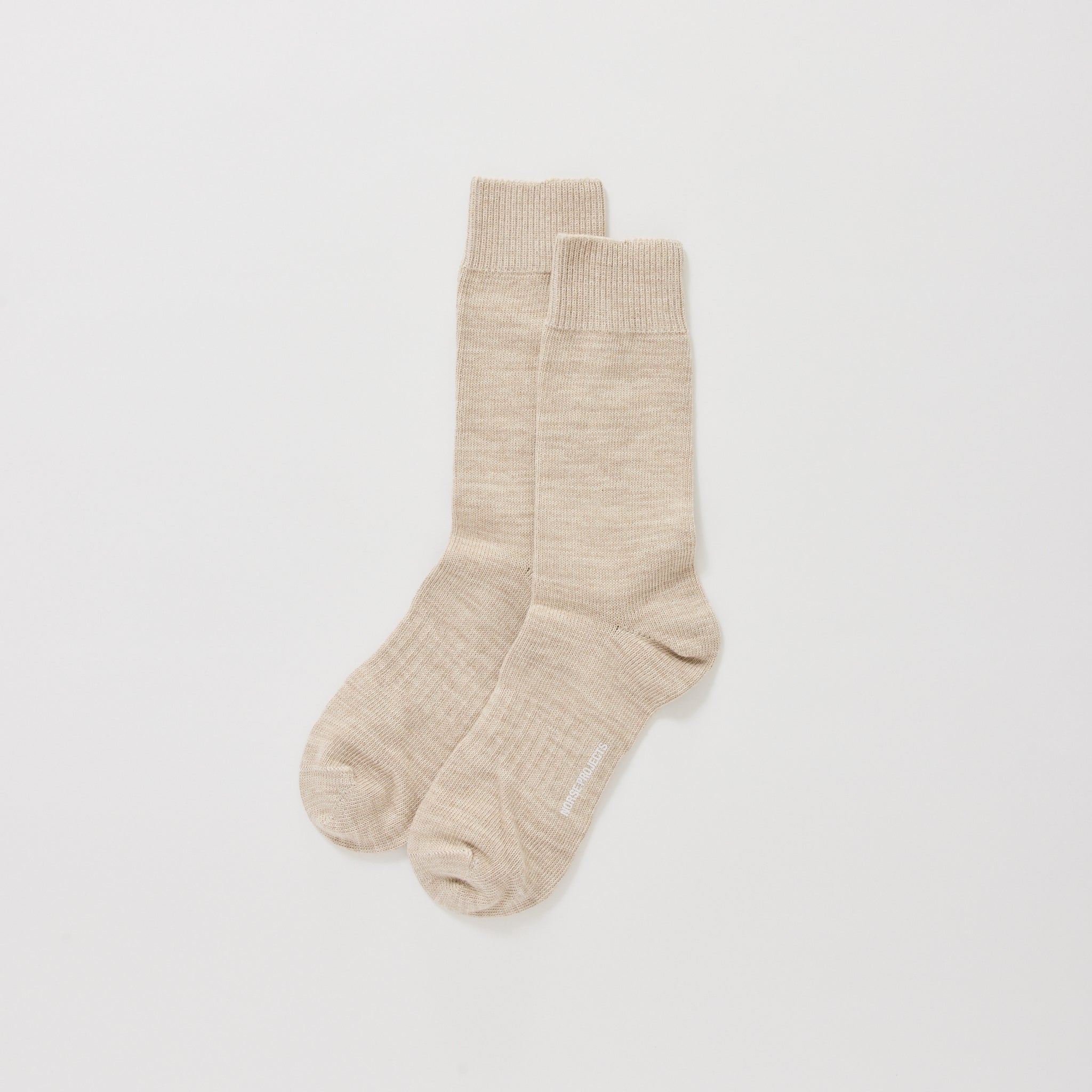 Norse Projects | Bjarki Heavy Cotton Twist Sock Oatmeal | Maplestore