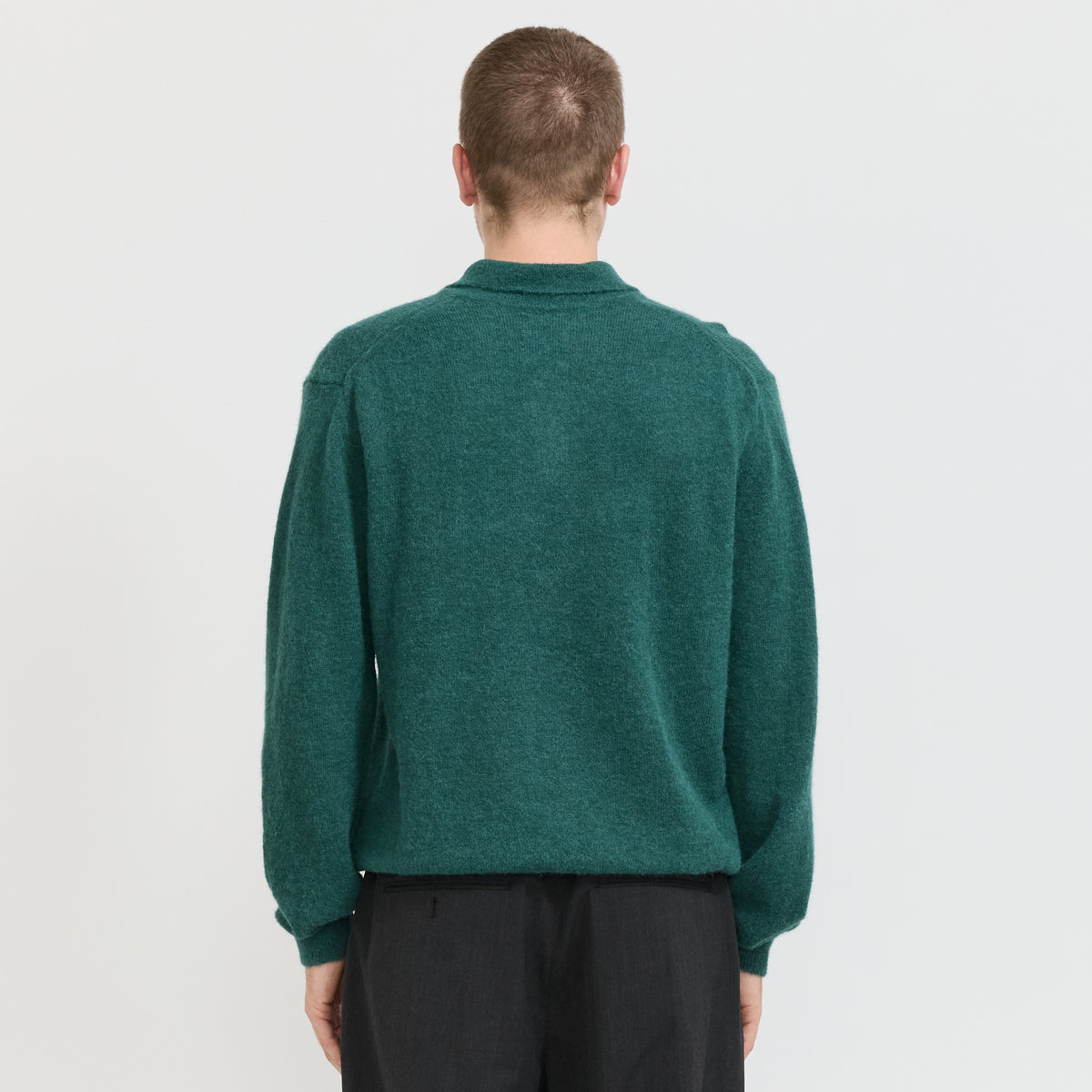 Norse Projects | Gudme Baby Alpaca Polo North Sea | Maplestore