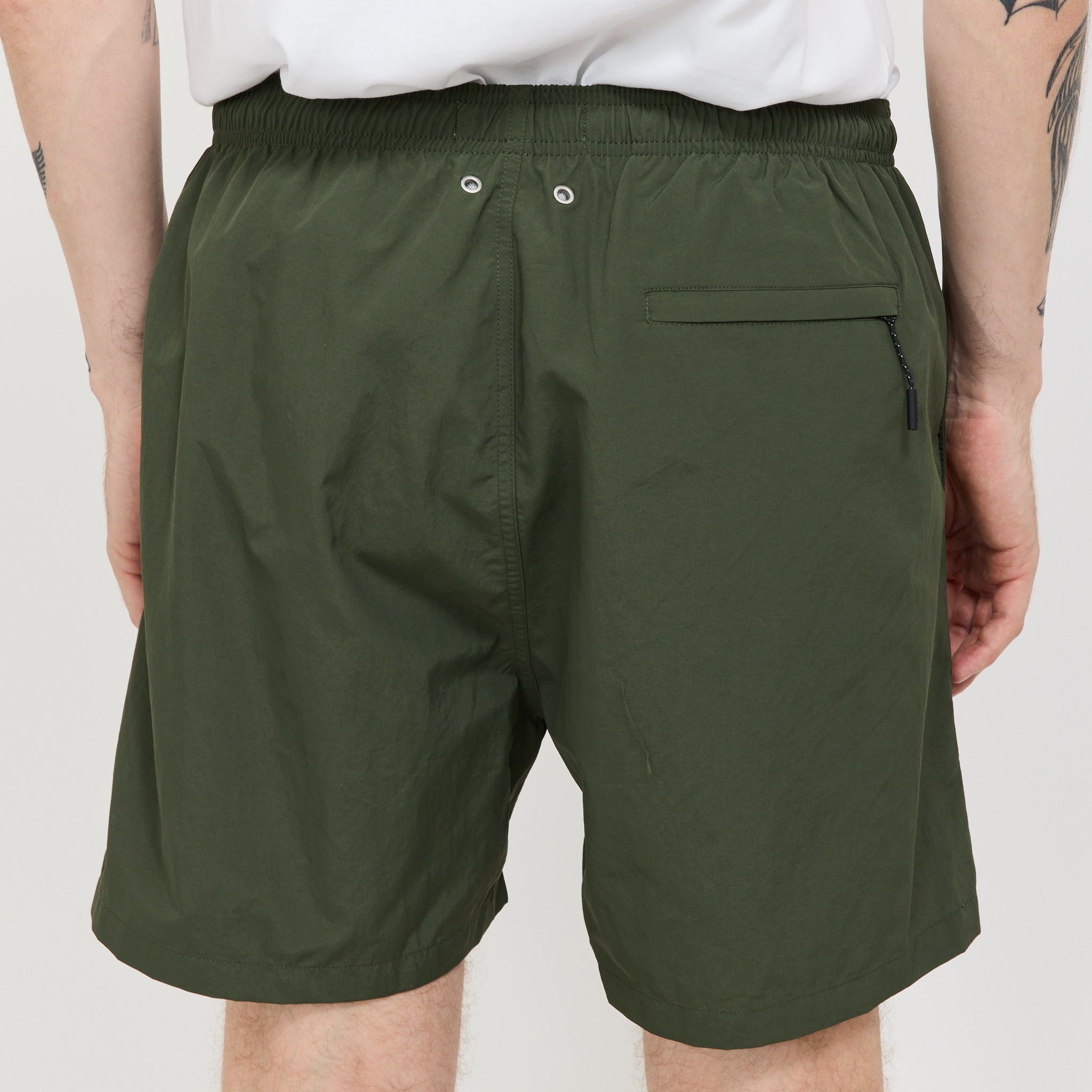Norse Projects | Hauge Recycled Nylon Swimmers Spruce Green | Maplestore