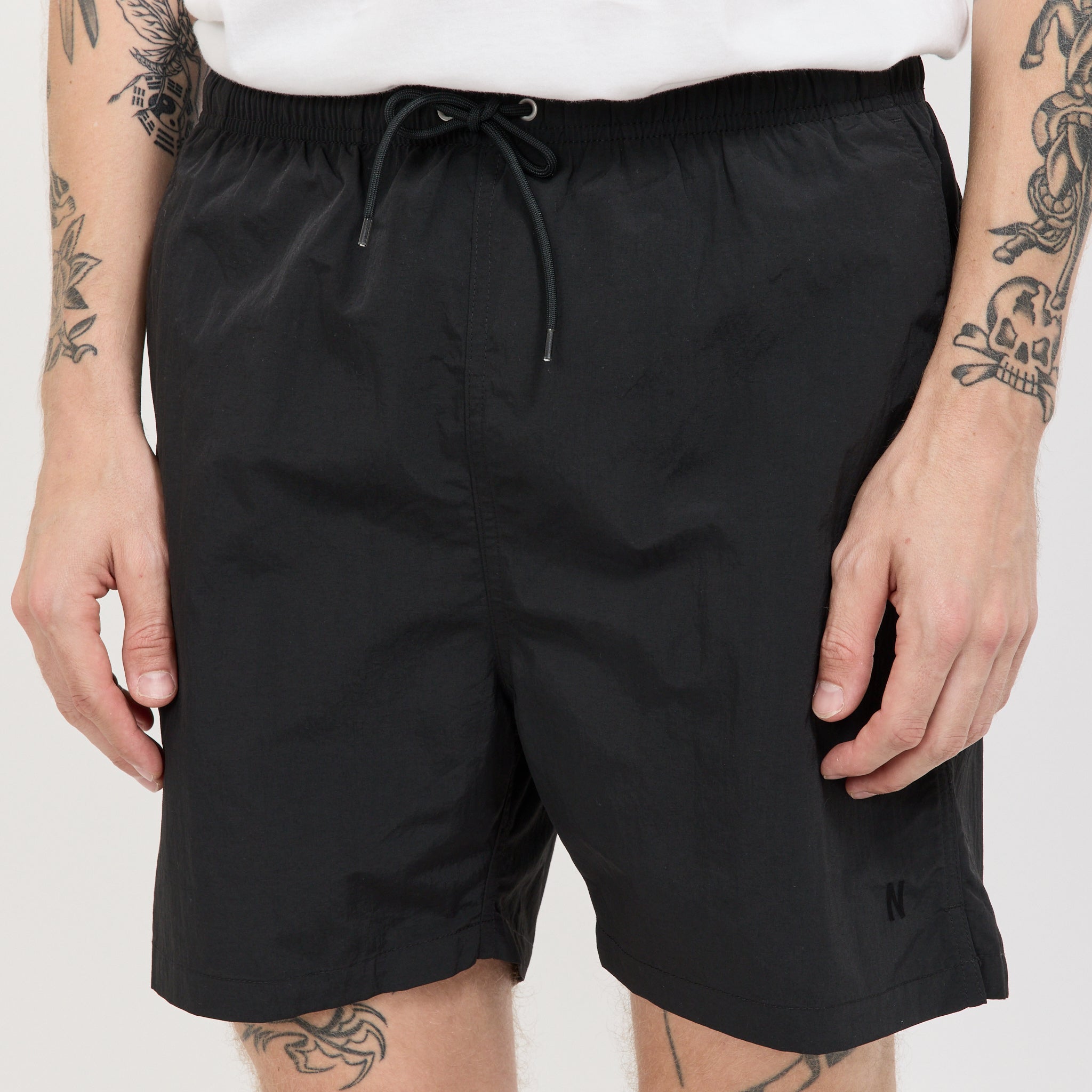 Hauge Recycled Nylon Swimmers Black