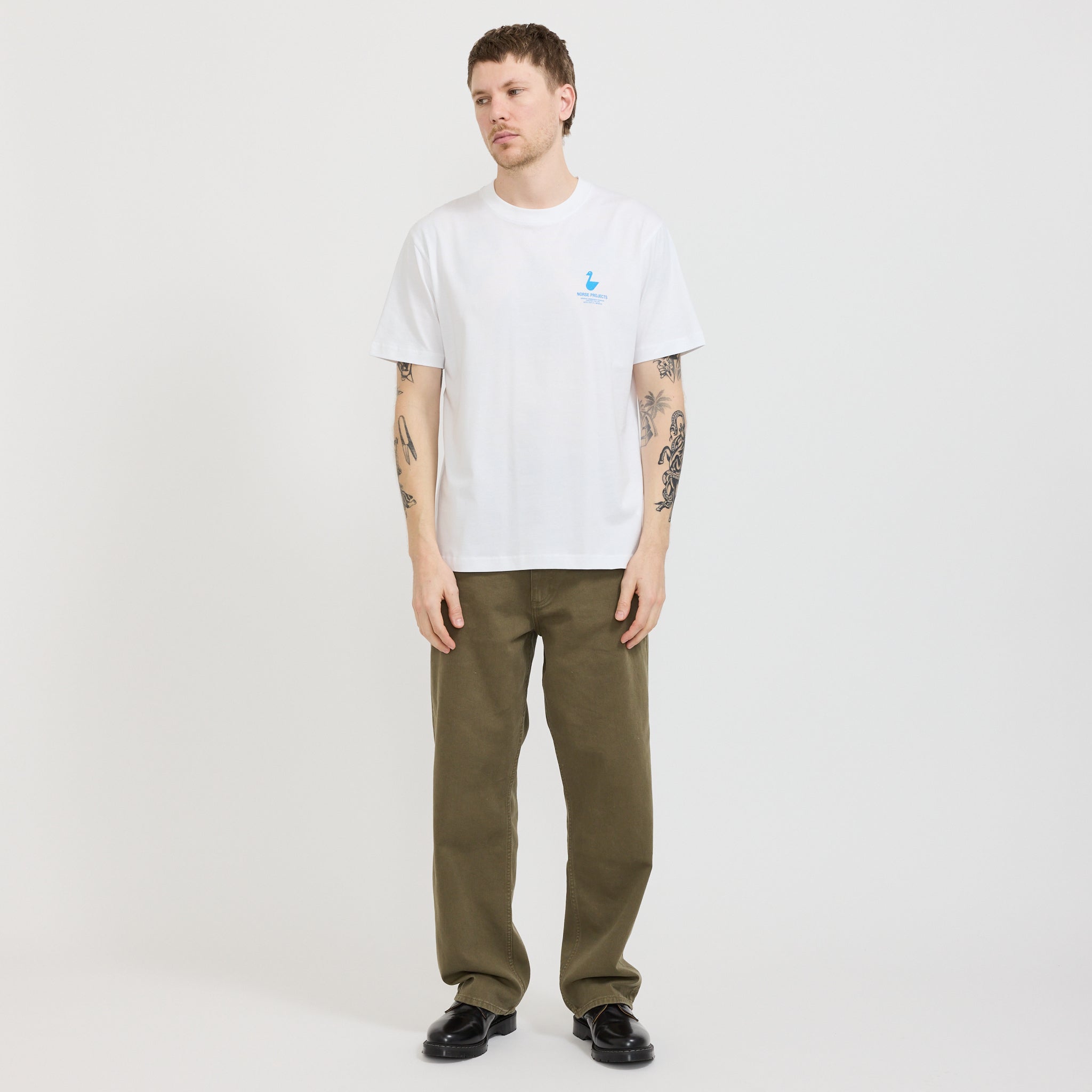 Johannes Organic The Lakes Print T-Shirt White