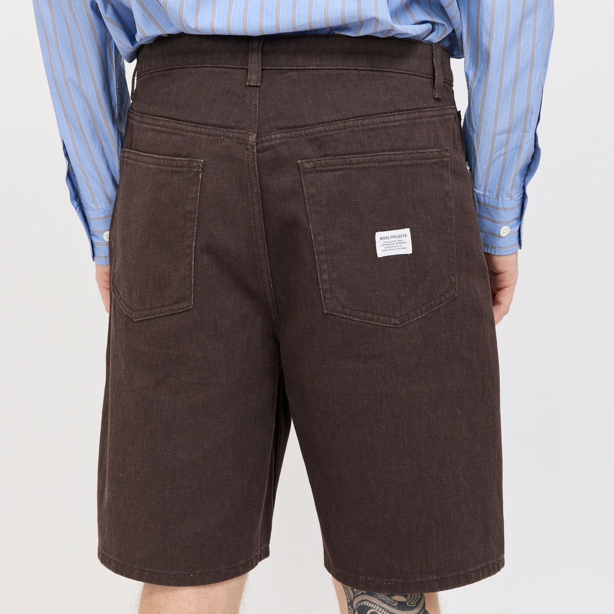 Shale Color Clothes Korshavn Relaxed 5 Pocket Resist Dyed Twill Short Shale | Maplestore