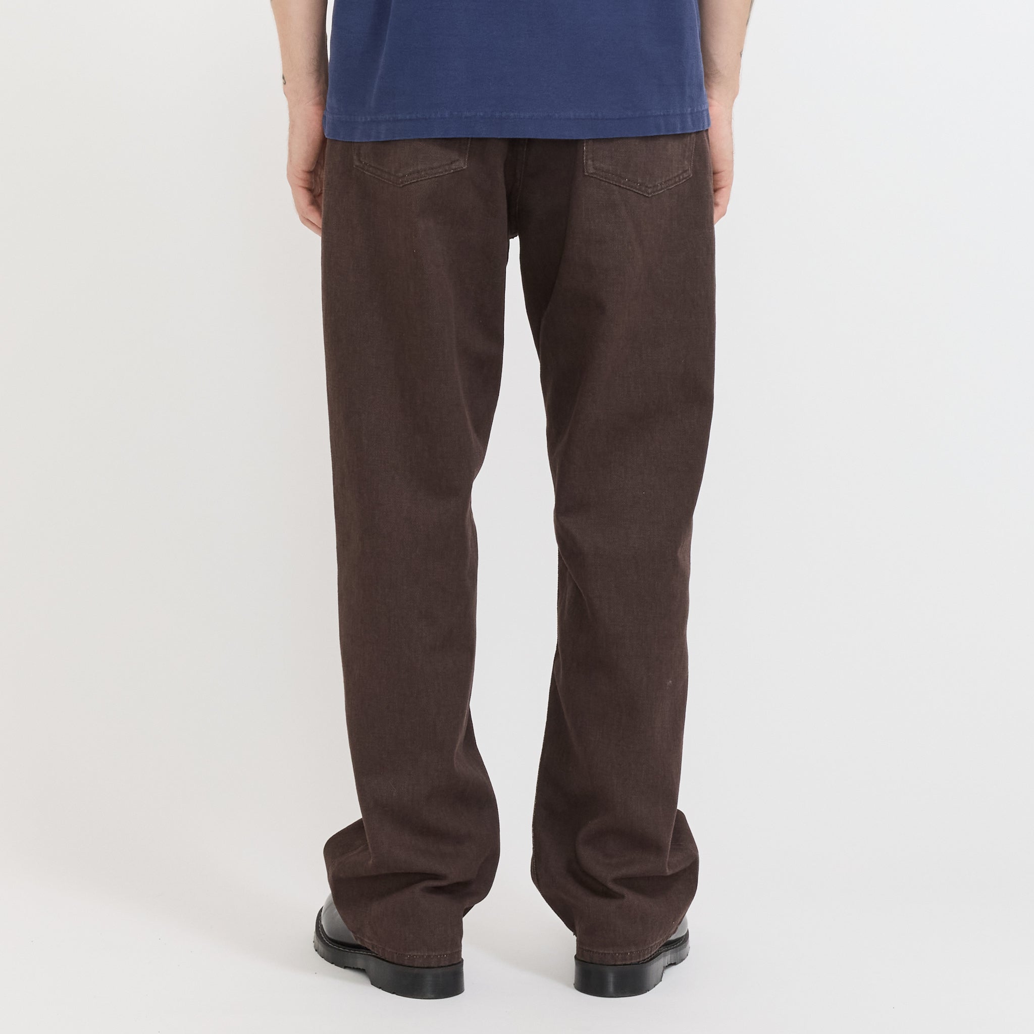 Norse Projects | Korshavn Relaxed 5 Pocket Resist Dyed Twill Shale | Maplestore