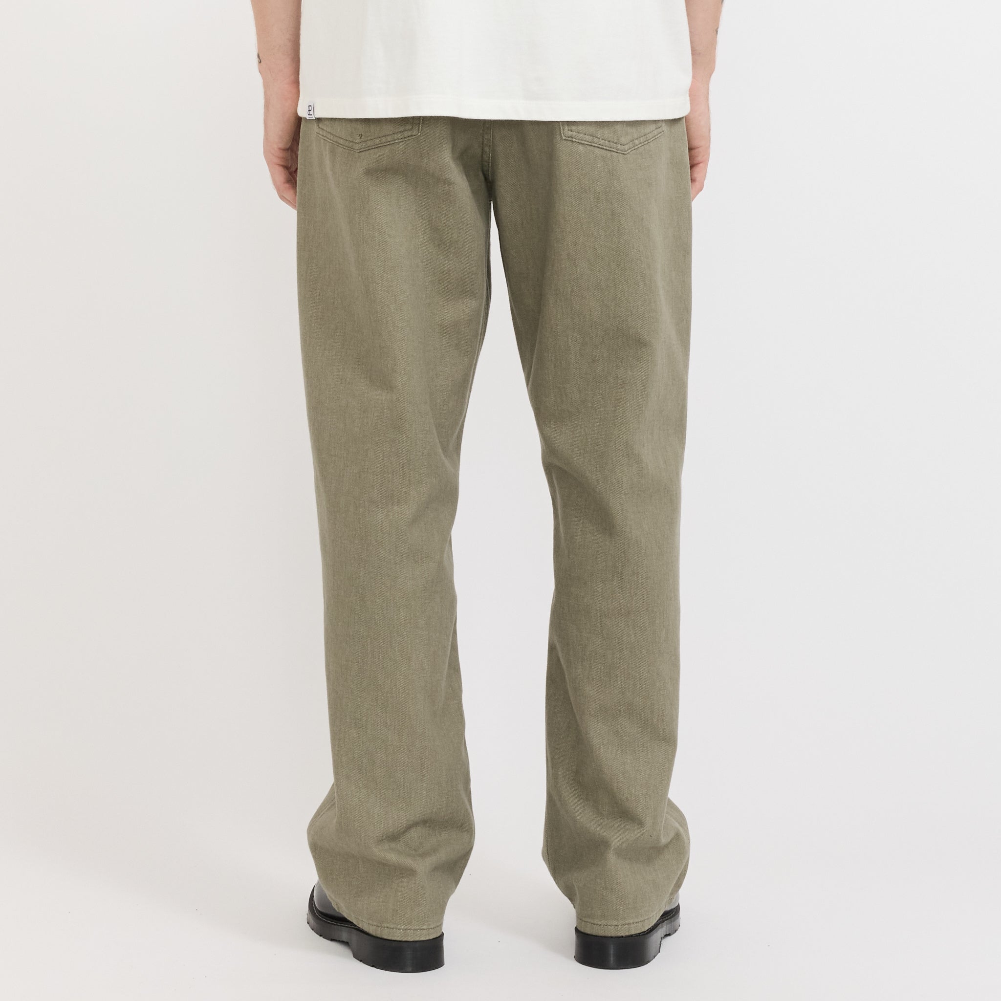 Norse Projects | Korshavn Relaxed 5 Pocket Resist Dyed Twill Vetiver | Maplestore