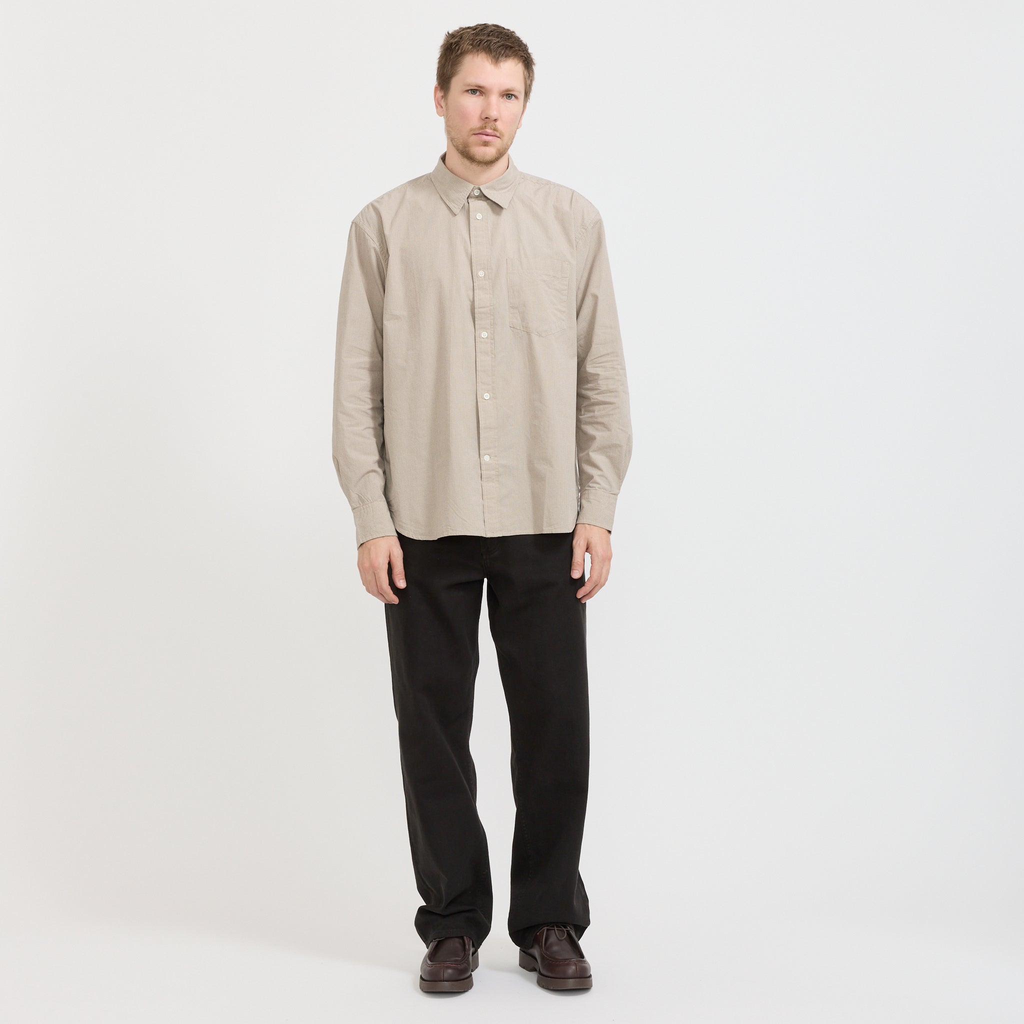 Norse Projects | Korshavn Relaxed 5 Pocket Heavy Twill Trouser Black | Maplestore
