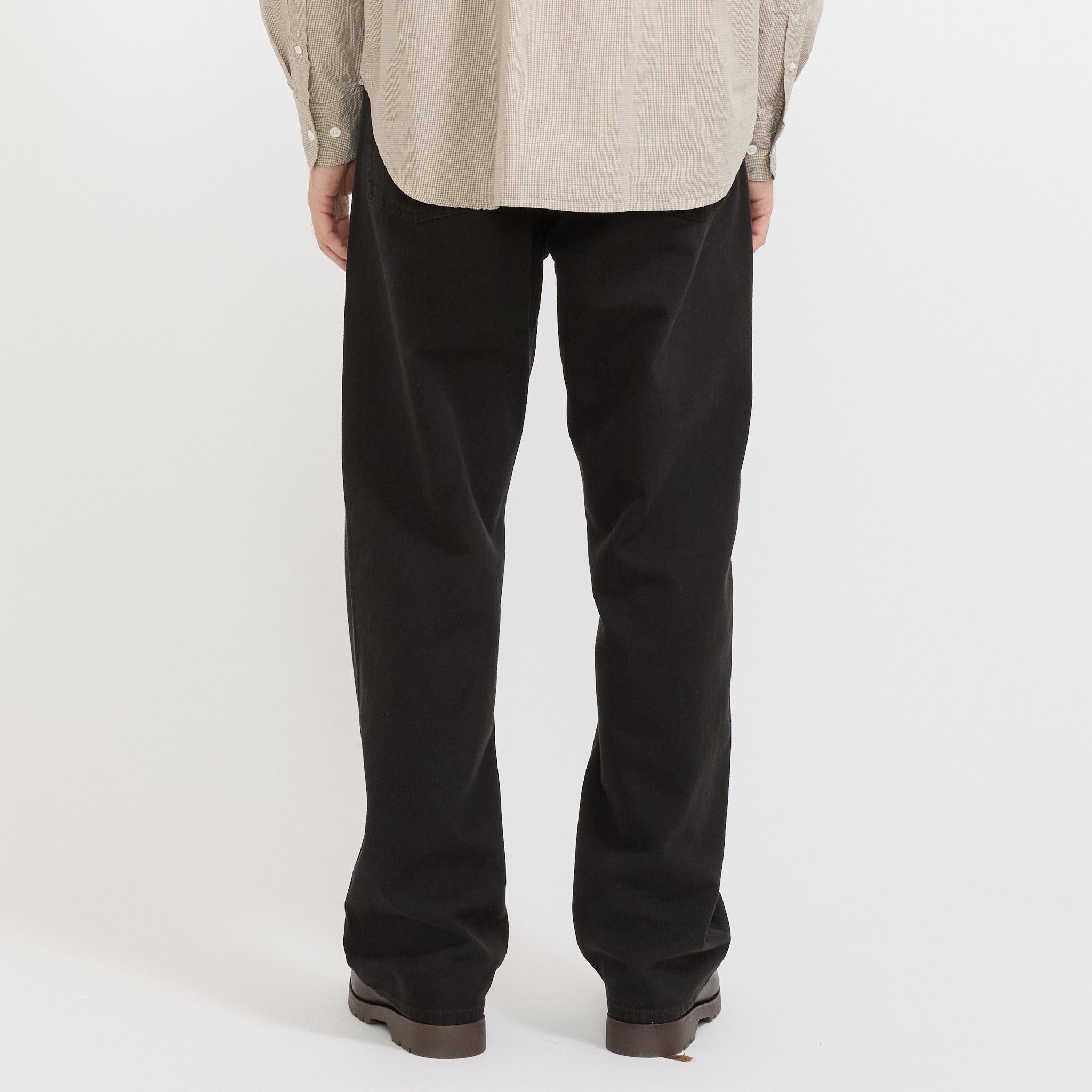 Norse Projects | Korshavn Relaxed 5 Pocket Heavy Twill Trouser Black | Maplestore