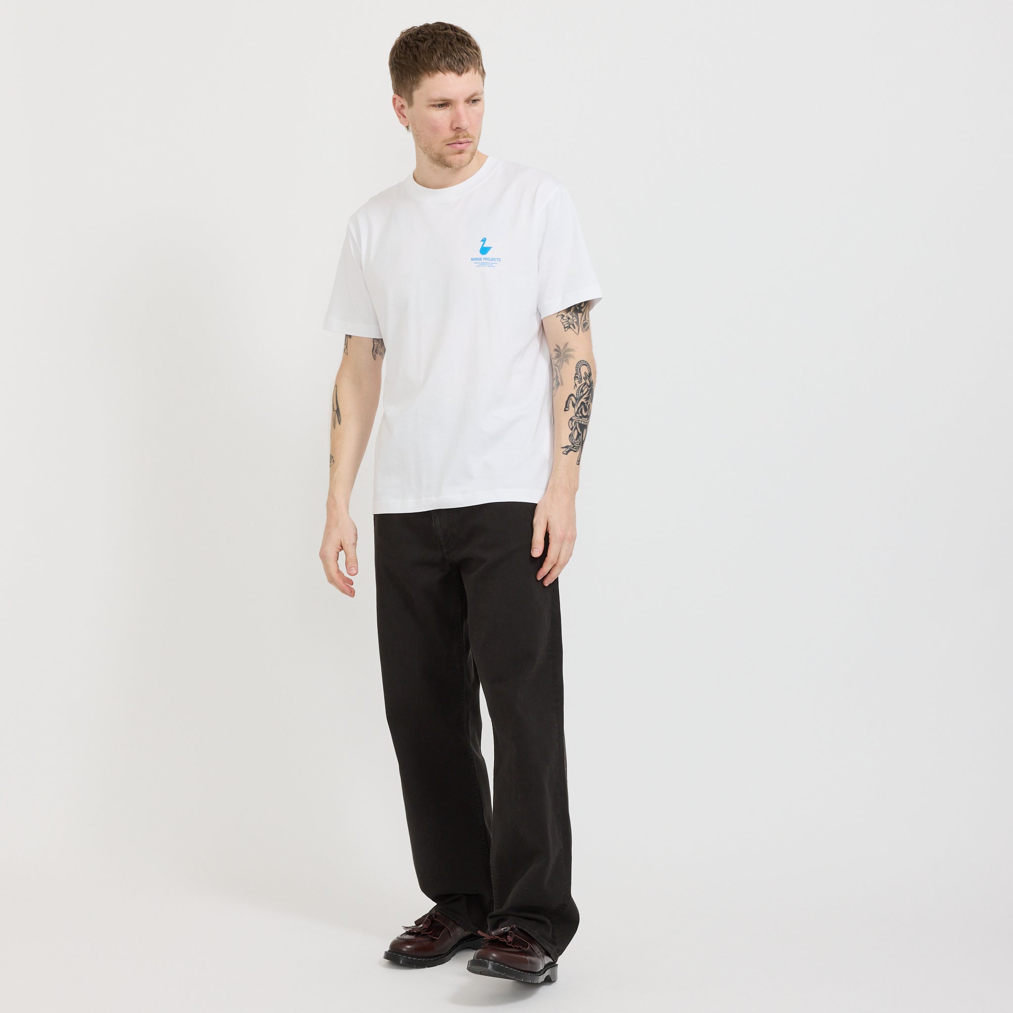 Mogens Relaxed 5 Pocket Heavy Twill Pant Black