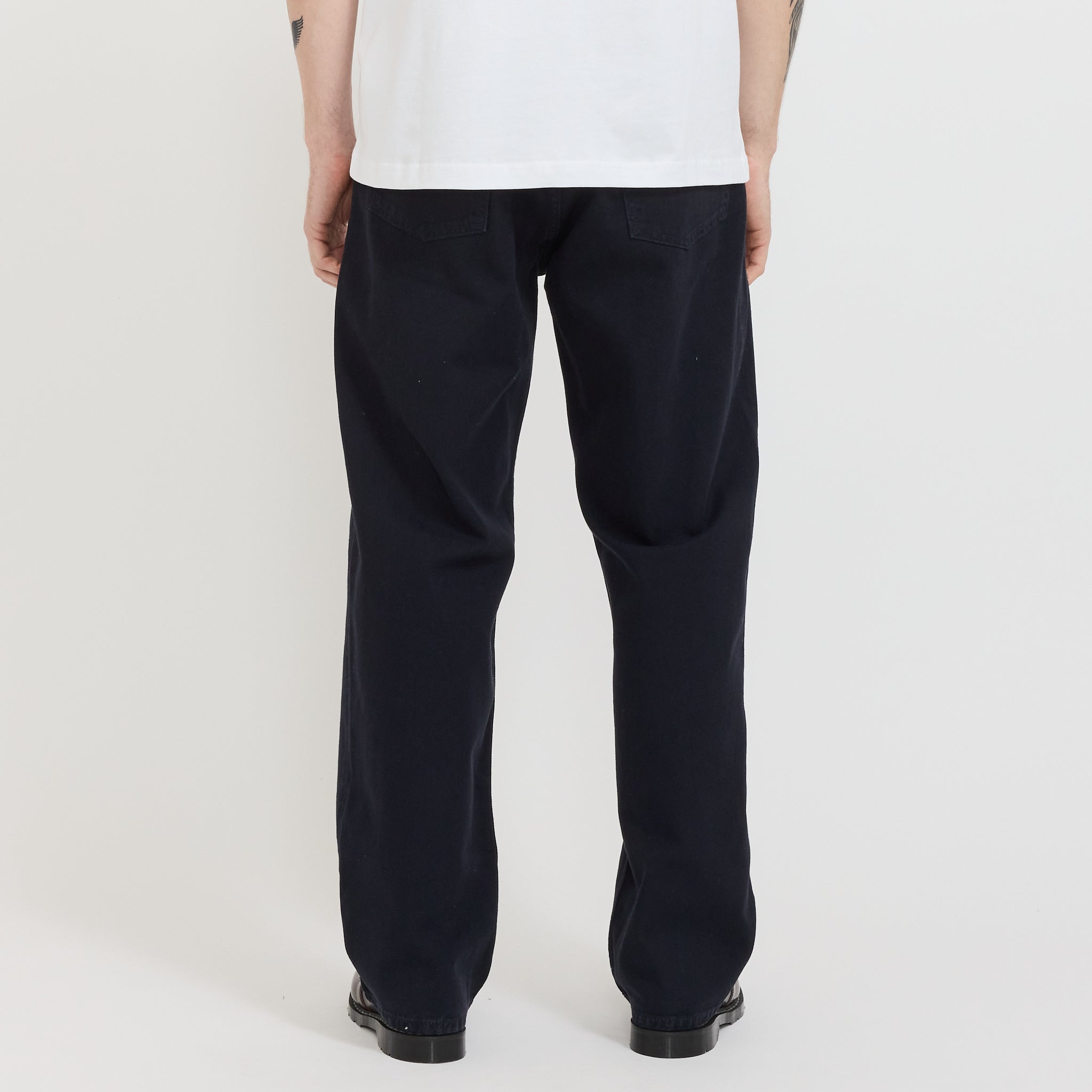 Mogens Relaxed 5 Pocket Heavy Twill Pant Dark Navy