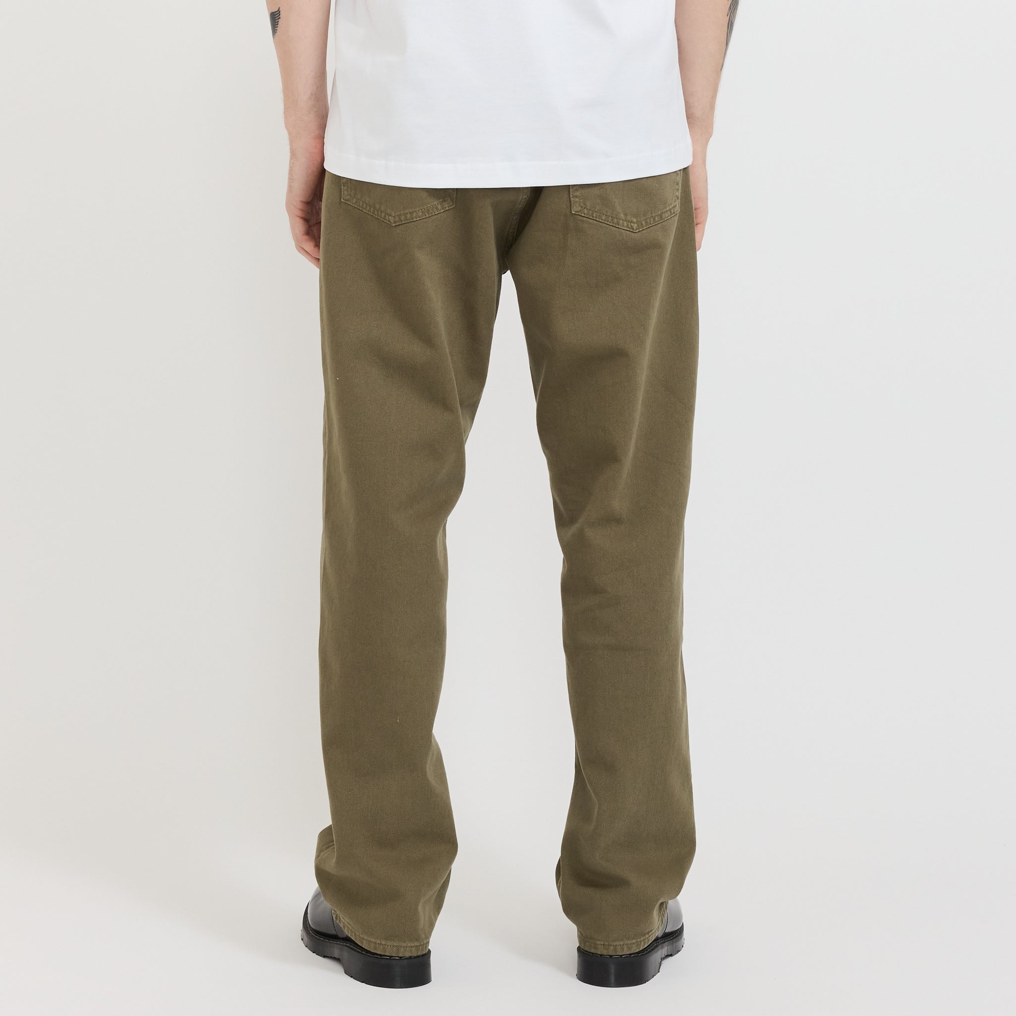 Mogens Relaxed 5 Pocket Heavy Twill Pant Olive Night