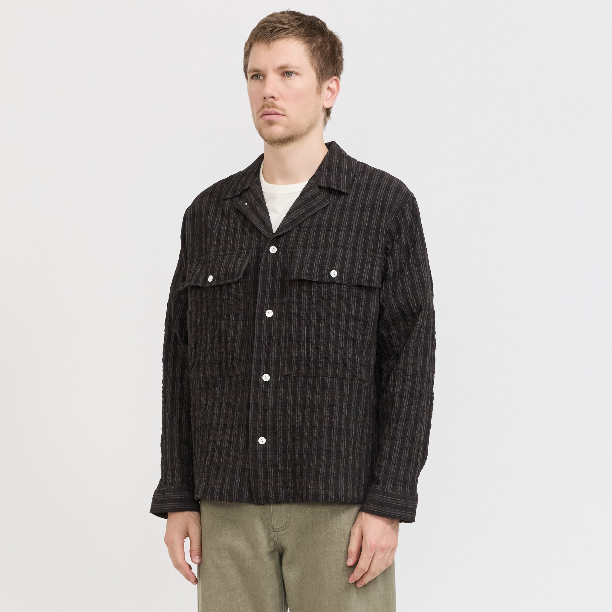 Norse Projects | Mols Hunting Check Shirt Delicioso Brown | Maplestore