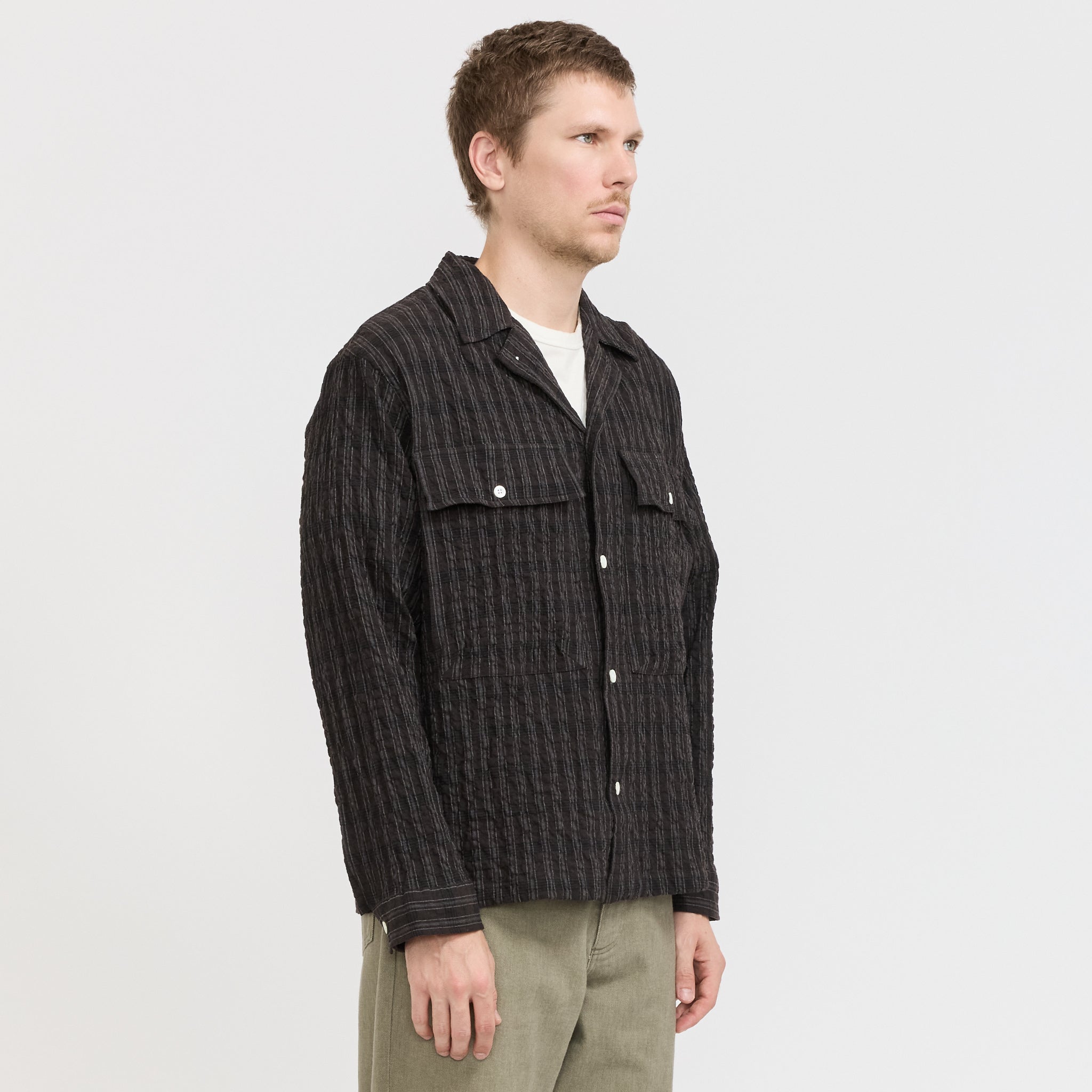 Norse Projects | Mols Hunting Check Shirt Delicioso Brown | Maplestore
