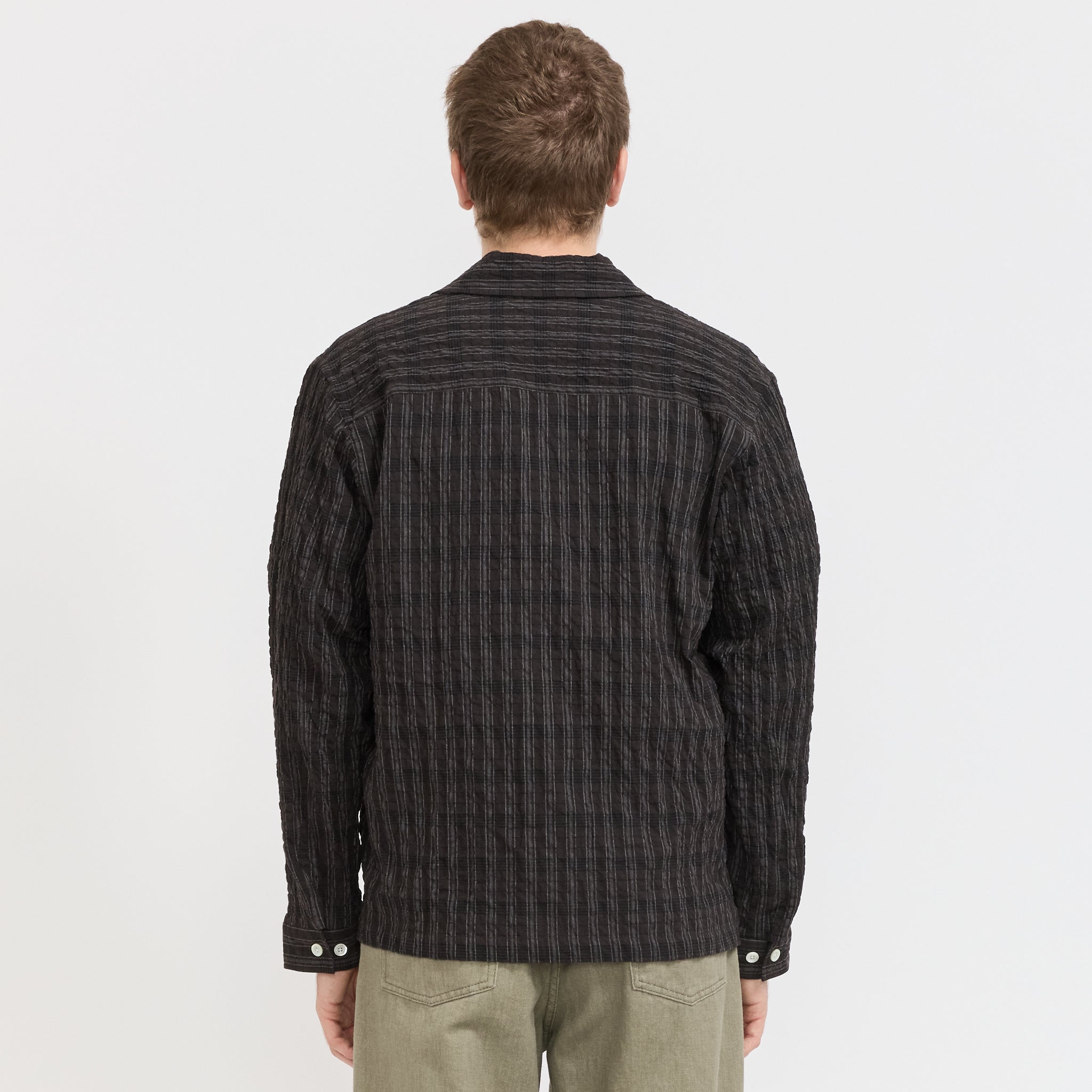 Norse Projects | Mols Hunting Check Shirt Delicioso Brown | Maplestore