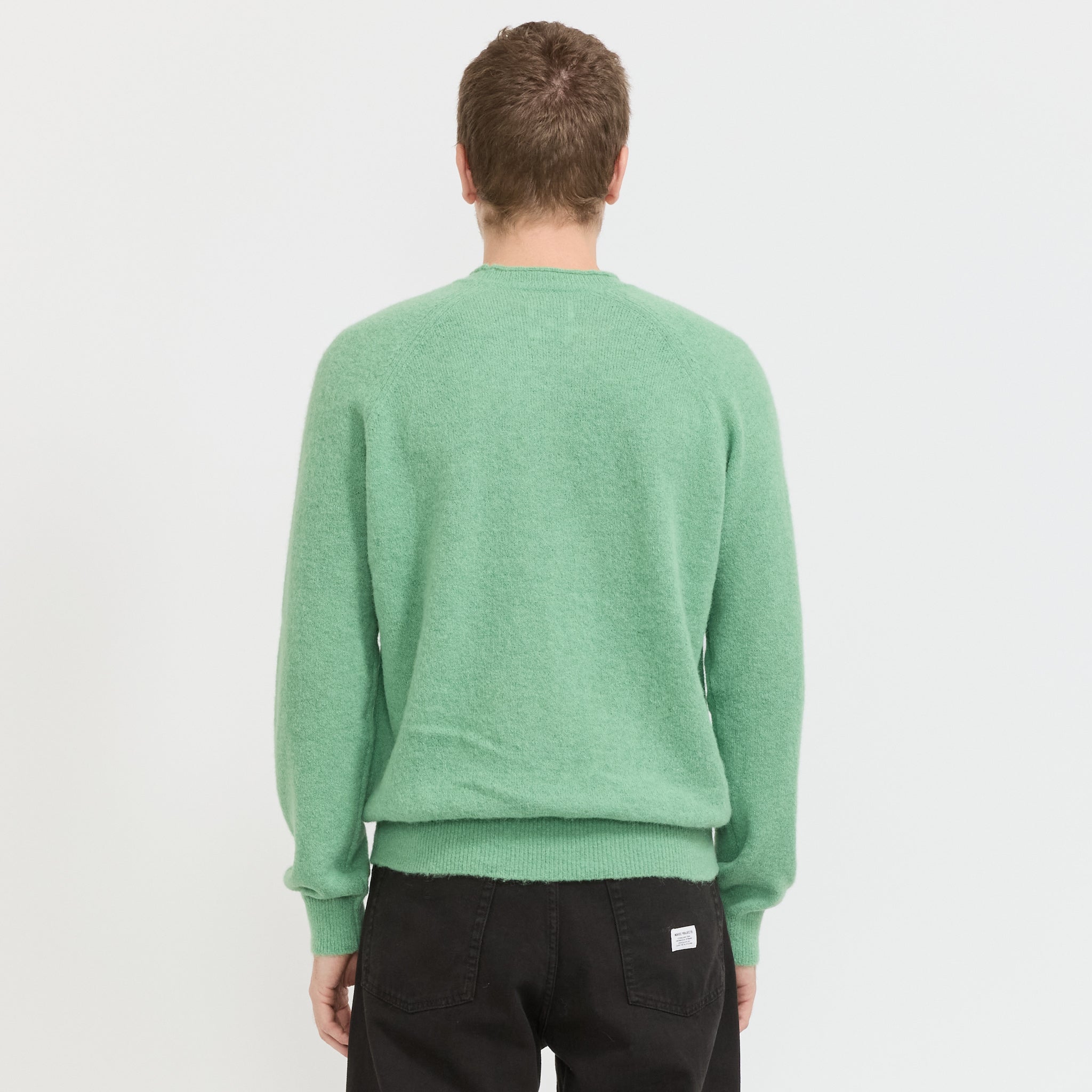 Norse Projects | Nordevik Baby Alpaca Sweater Peapod | Maplestore