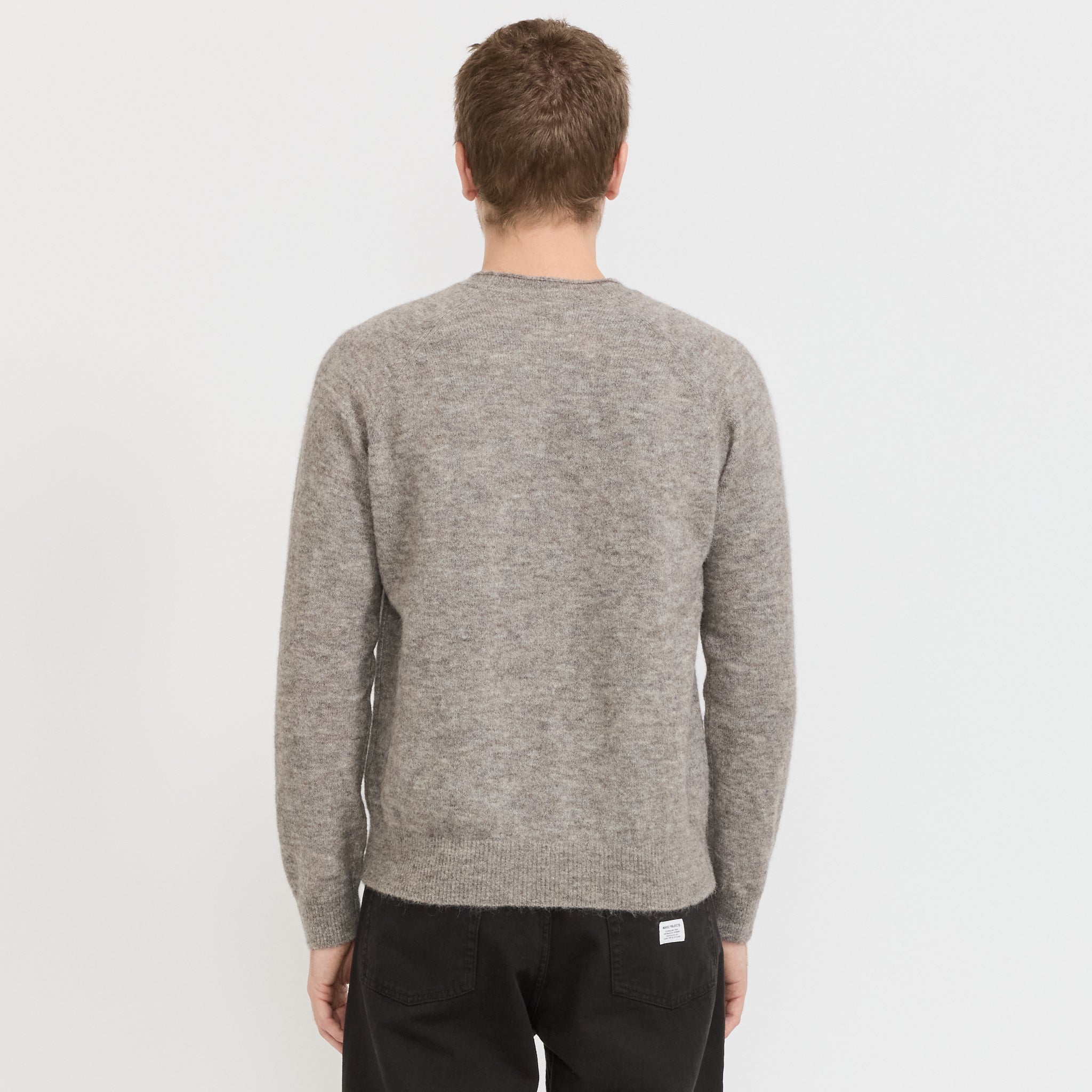 Norse Projects | Nordevik Baby Alpaca Sweater Walnut | Maplestore
