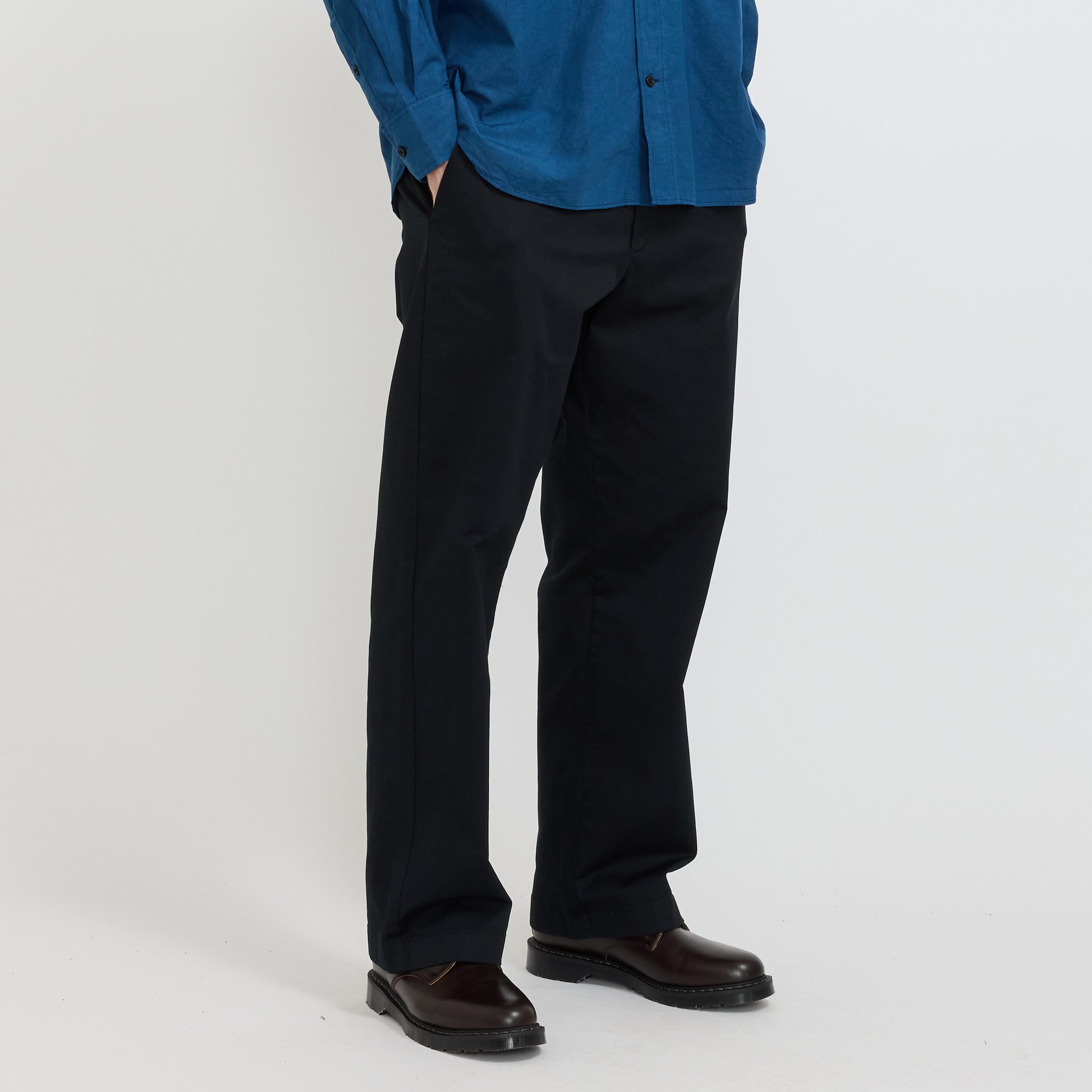 Norse Standard Wide Chino Black