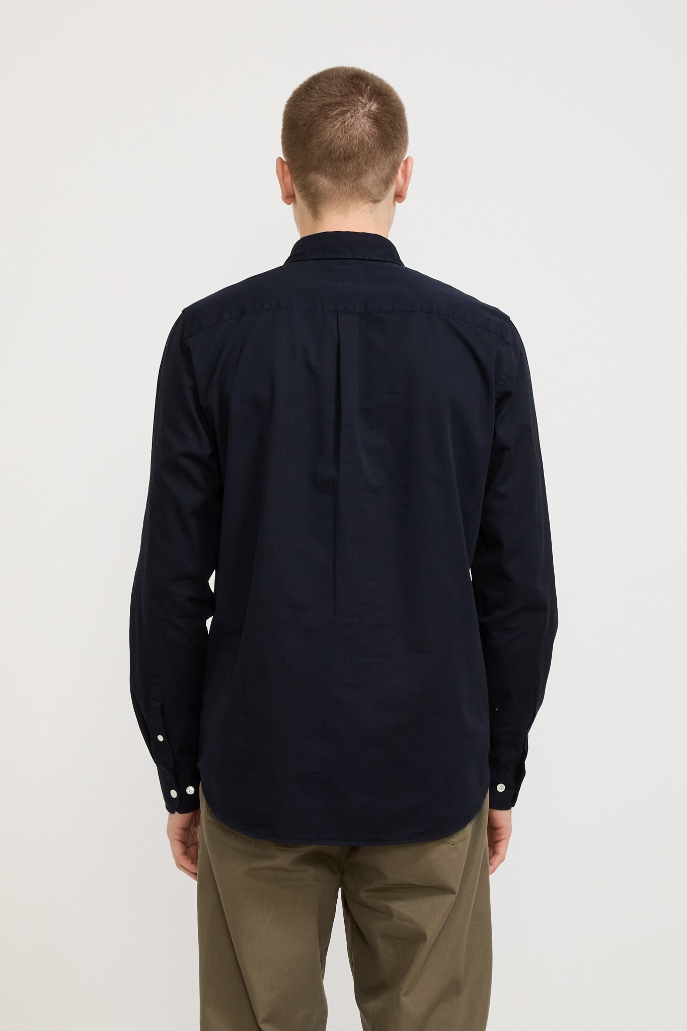 Norse Projects | Osvald BD Twill Shirt Dark Navy | Maplestore