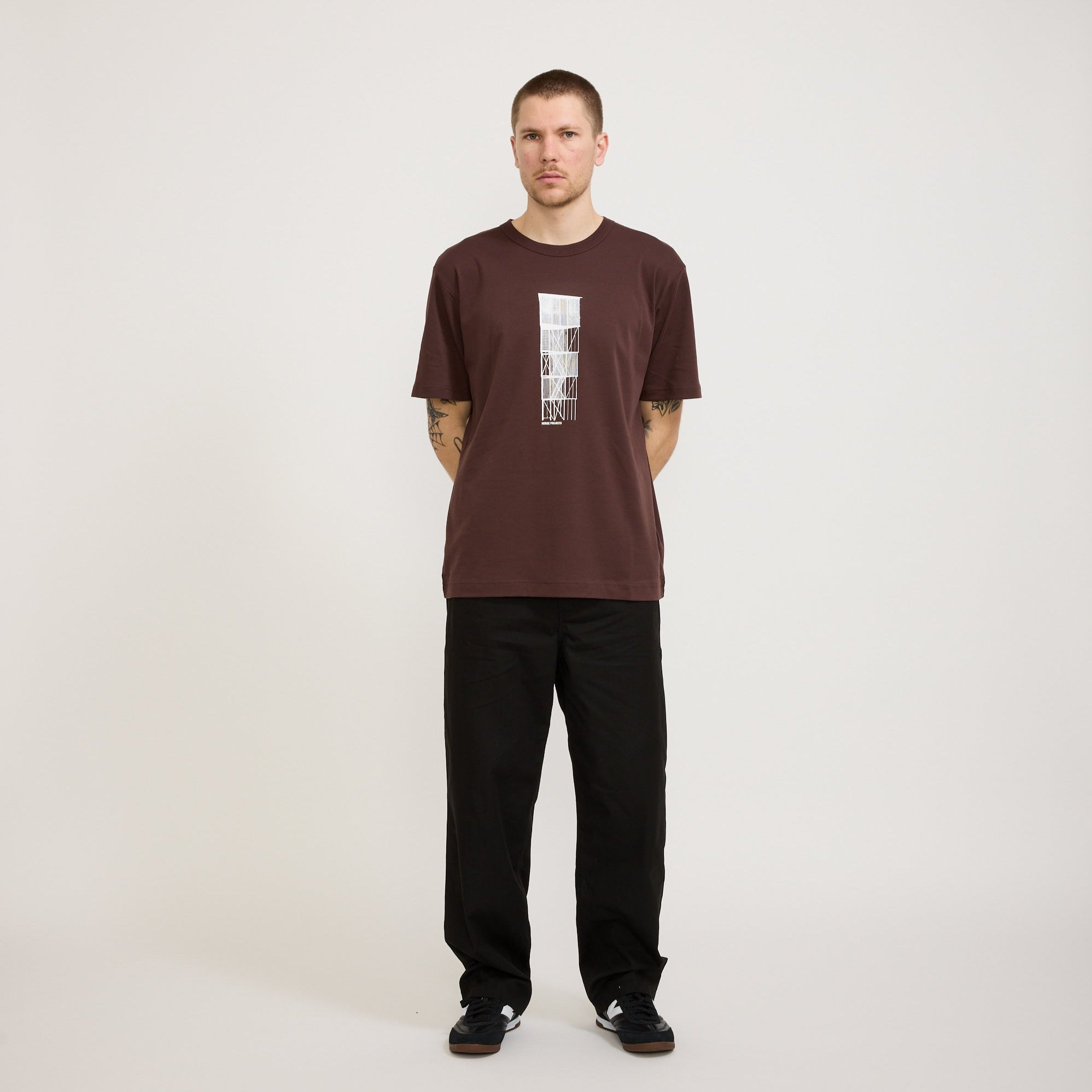 Norse Projects | Ragnar Fine Broken Twill Black | Maplestore